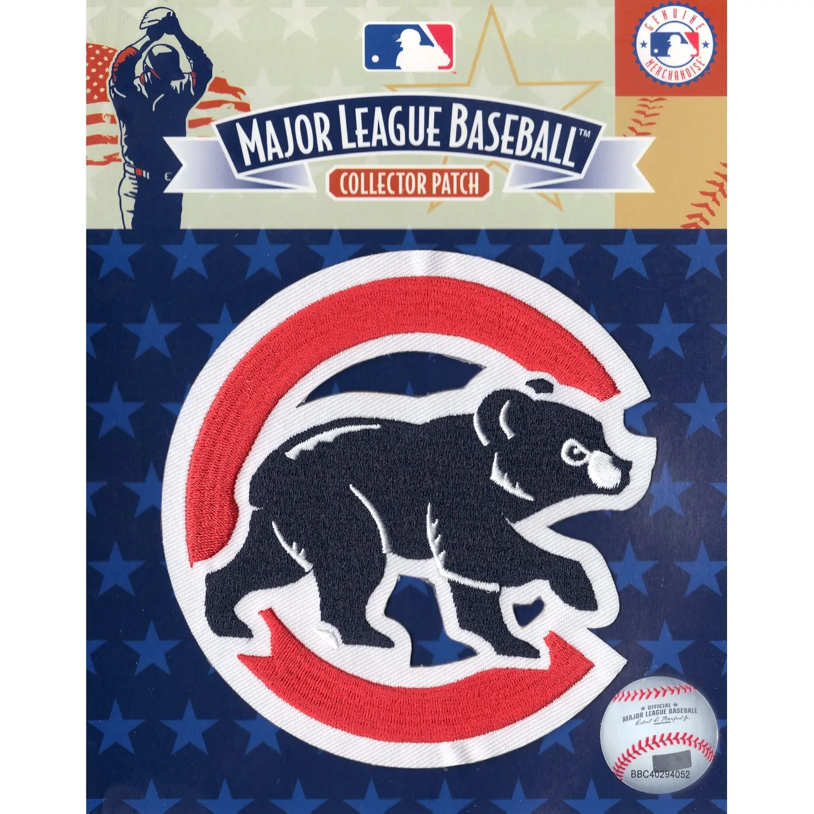 Chicago Cubs 2018 Stars & Stripes Sleeve Jersey Patch