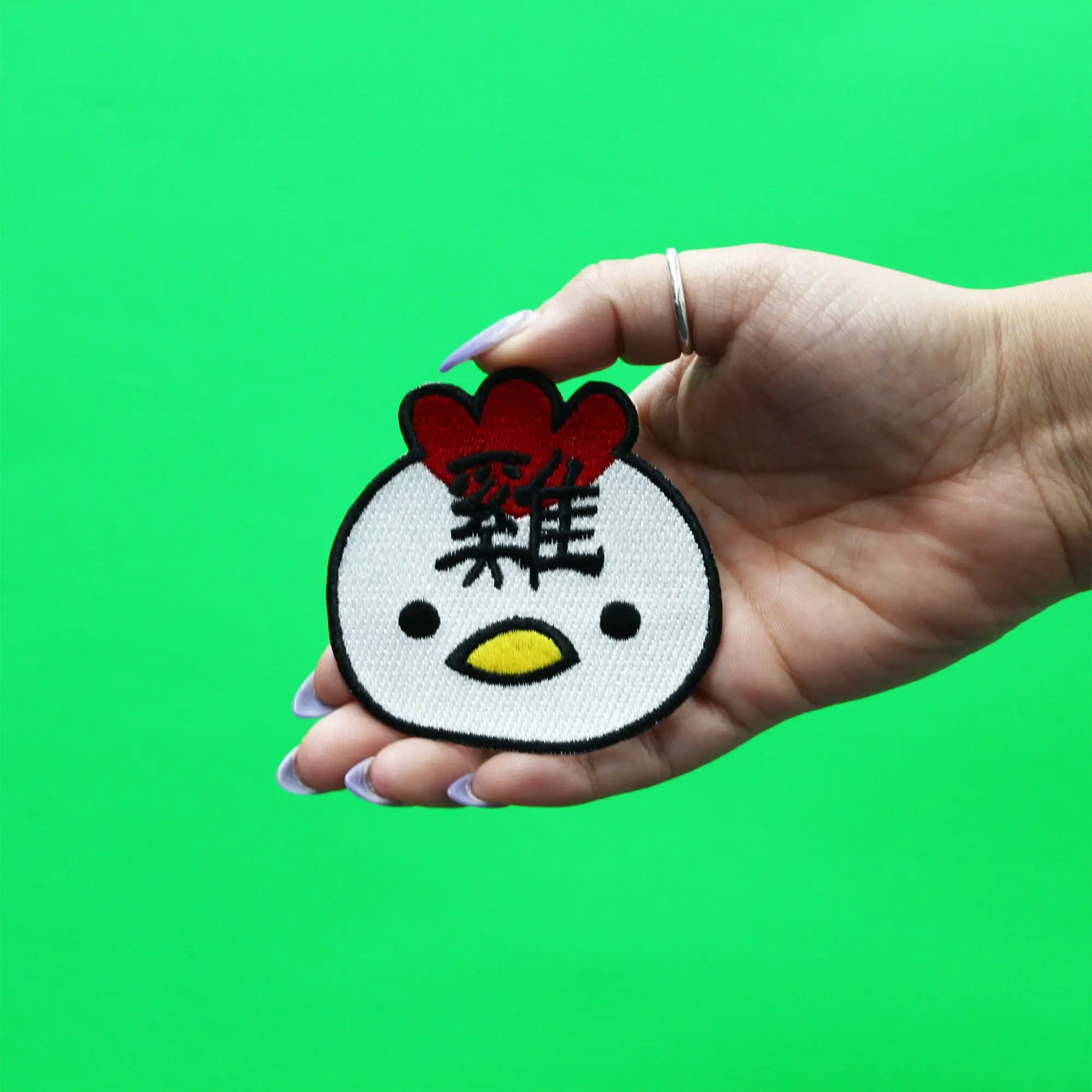 Chinese Zodiac Patch Rooster Embroidered - Image 2