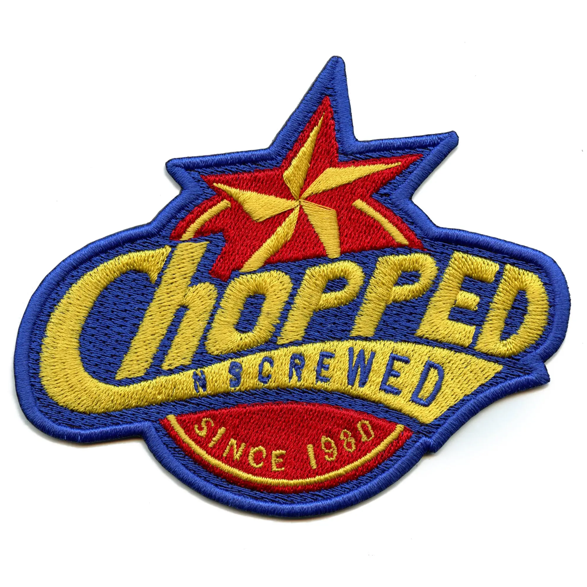 Chopped And Screwed Patch Chicken Houston Parody Embroidered Iron On