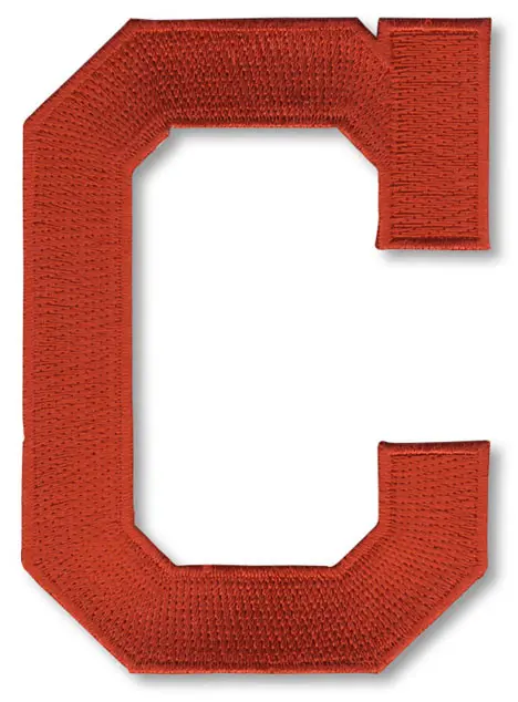 Cleveland Indians Team Hat 'C' Logo Patch