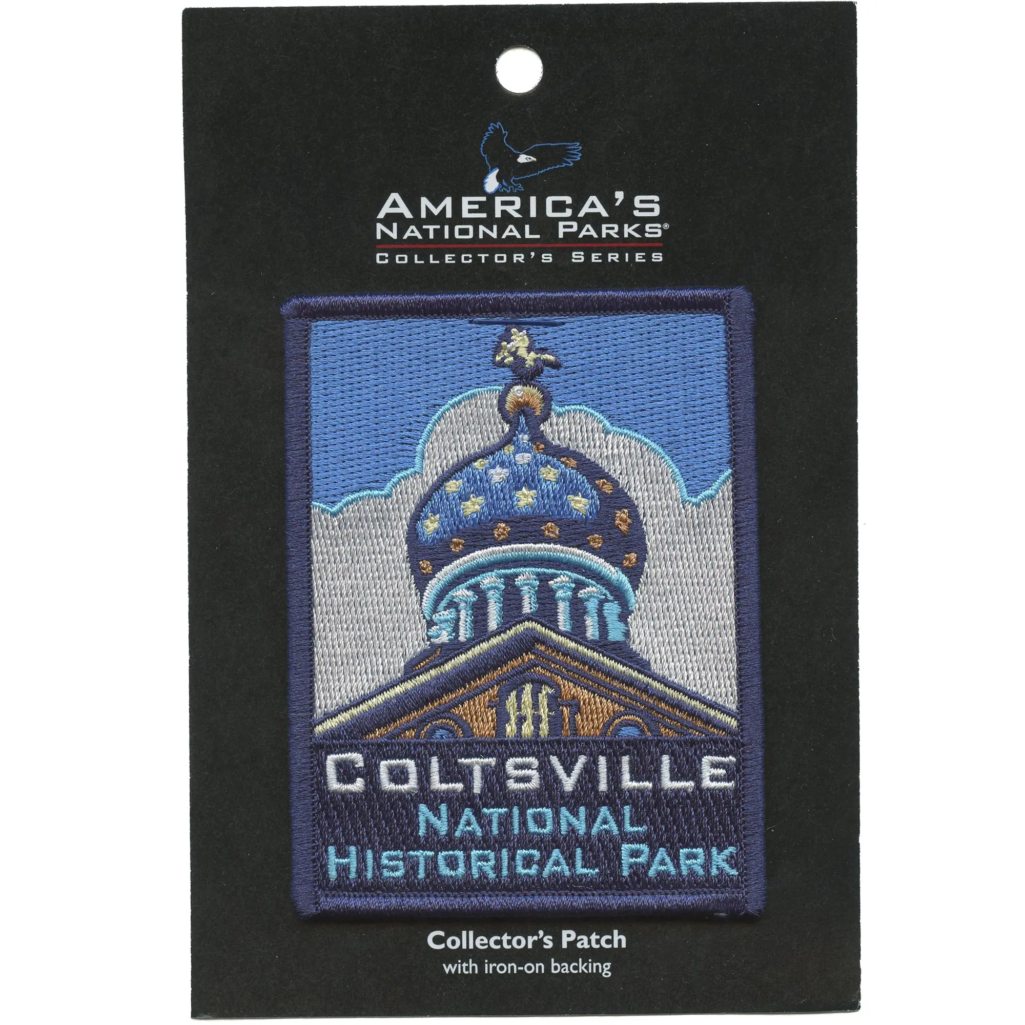 Coltsville National Park Travel Patch Embroidered Iron On - Image 2