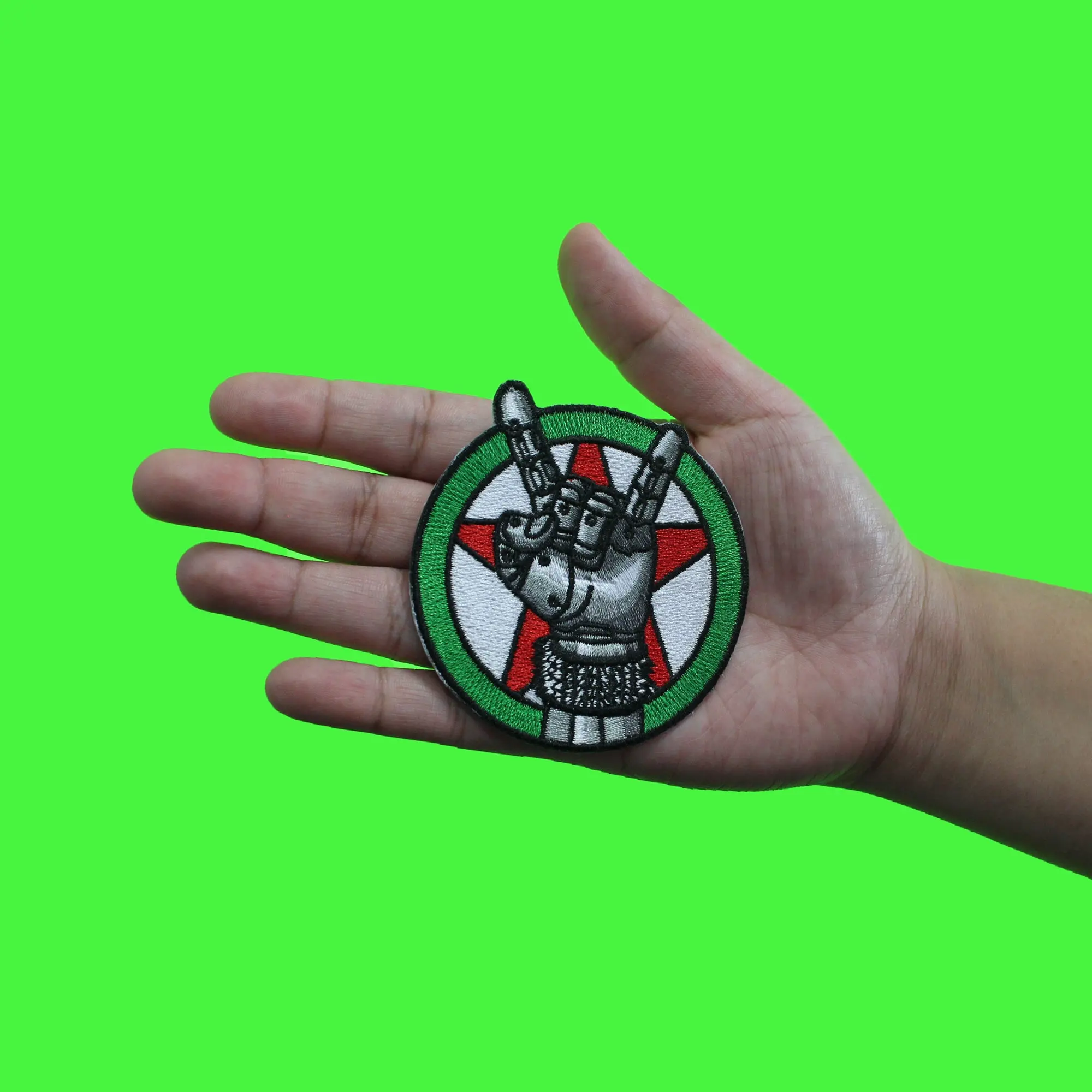Cyberpunk 2077 Silverhand Patch Game Star Logo Embroidered Iron On - Image 3