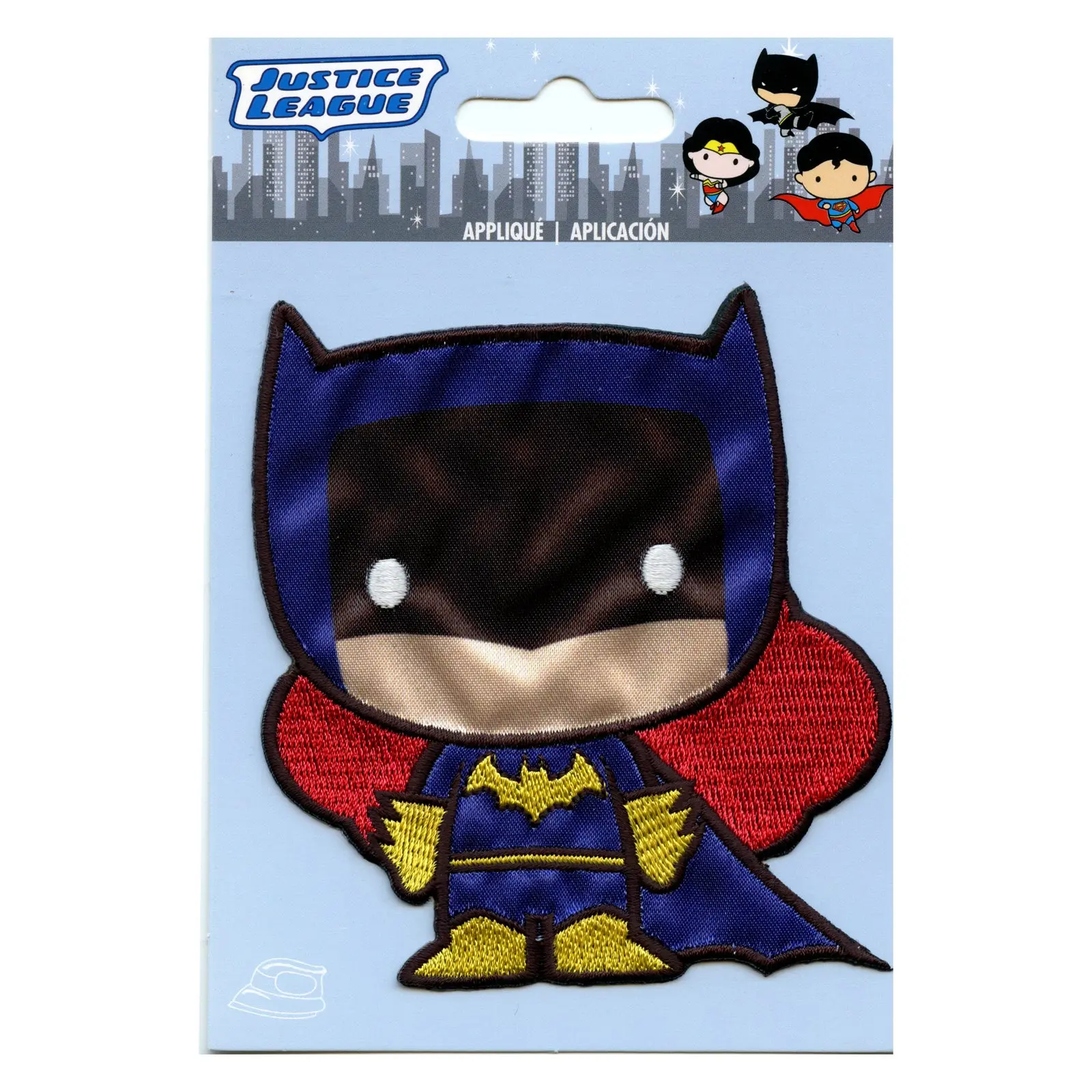 DC Comics Blue Batgirl Embroidered Iron on Applique Patch - Image 2