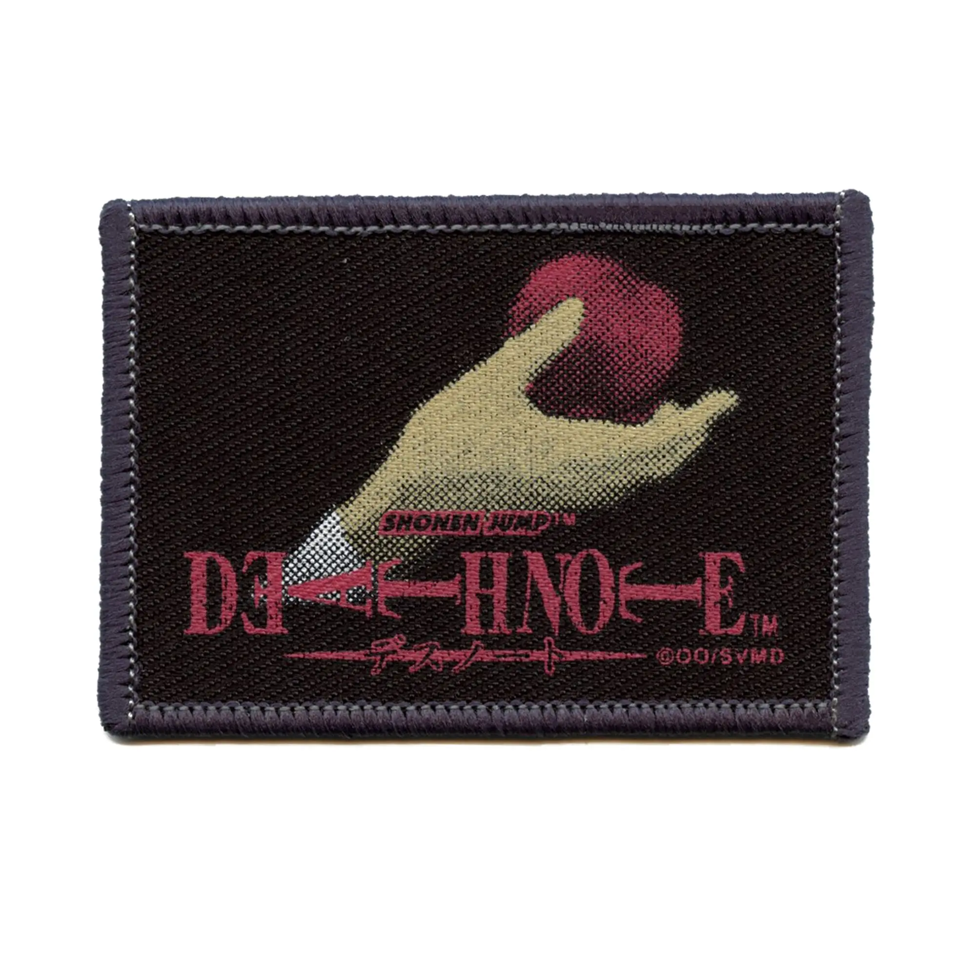 Death Note Apple In Hand Patch Forbidden Fruit DGT Printed Iron On