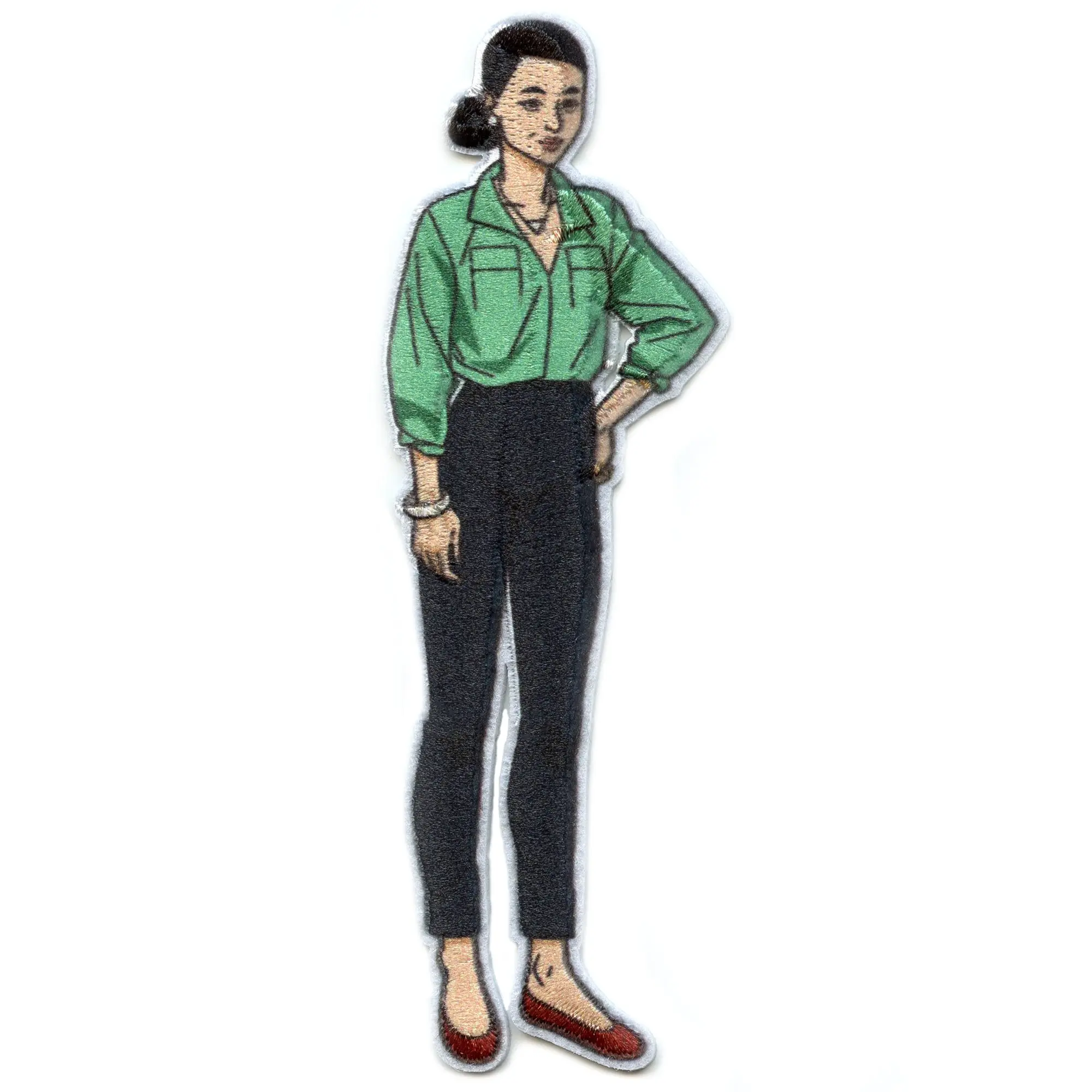 Invincible Debbie Pose Patch Mark Mom Superhero Sublimated Embroidered Iron On