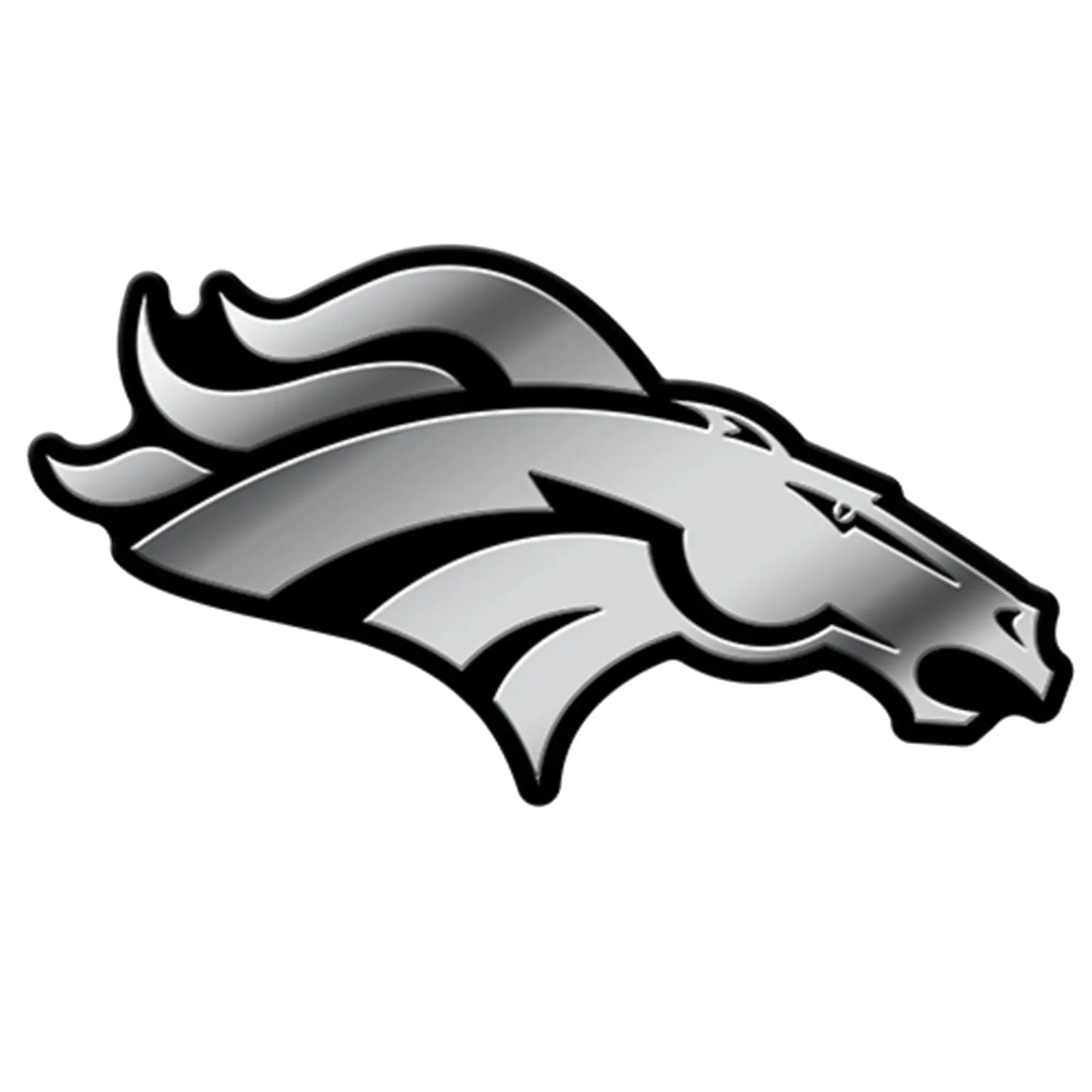 Denver Broncos 3D Chrome Auto Emblem RICO