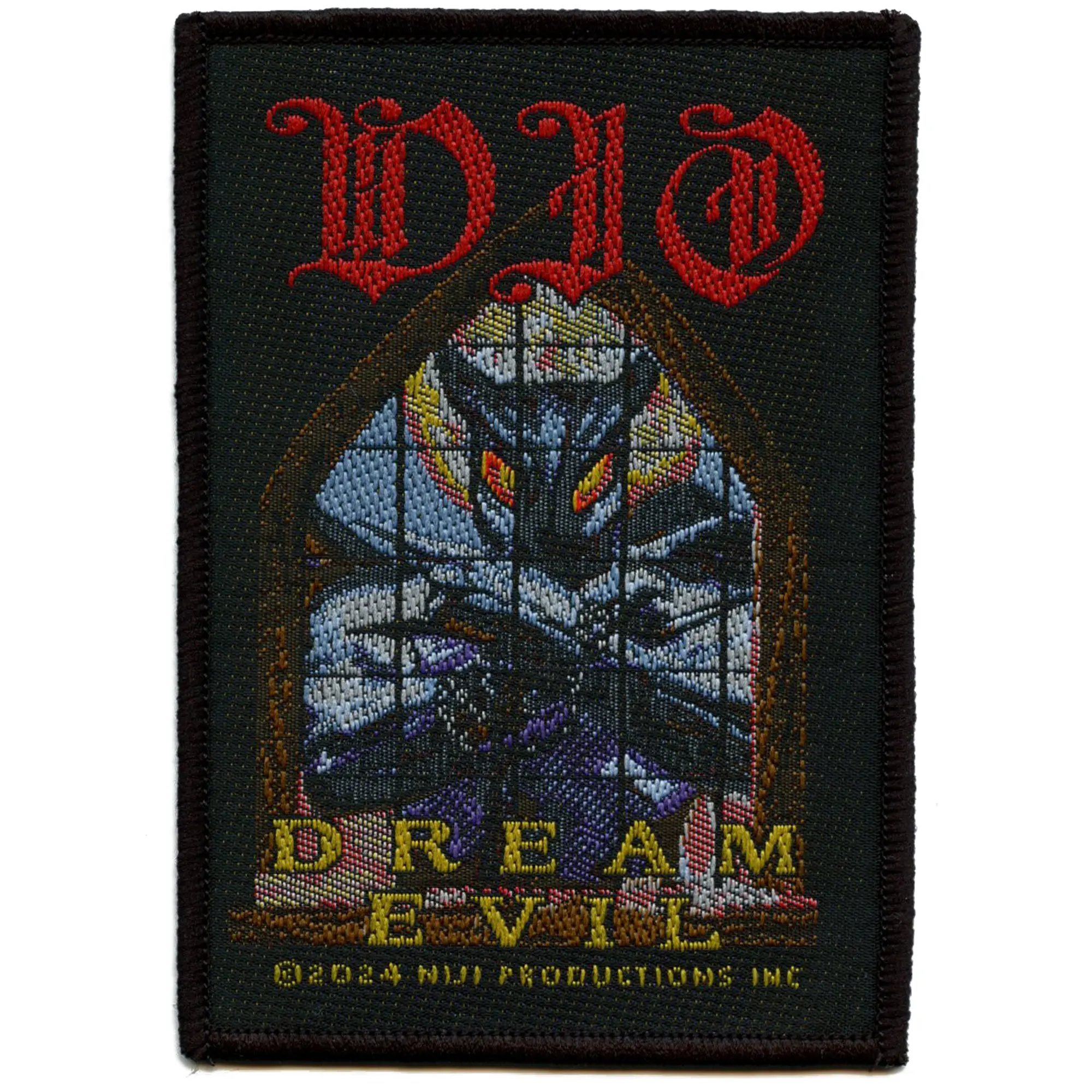 Dio Dream Evil Patch Rock Band Mascot Woven Sew On