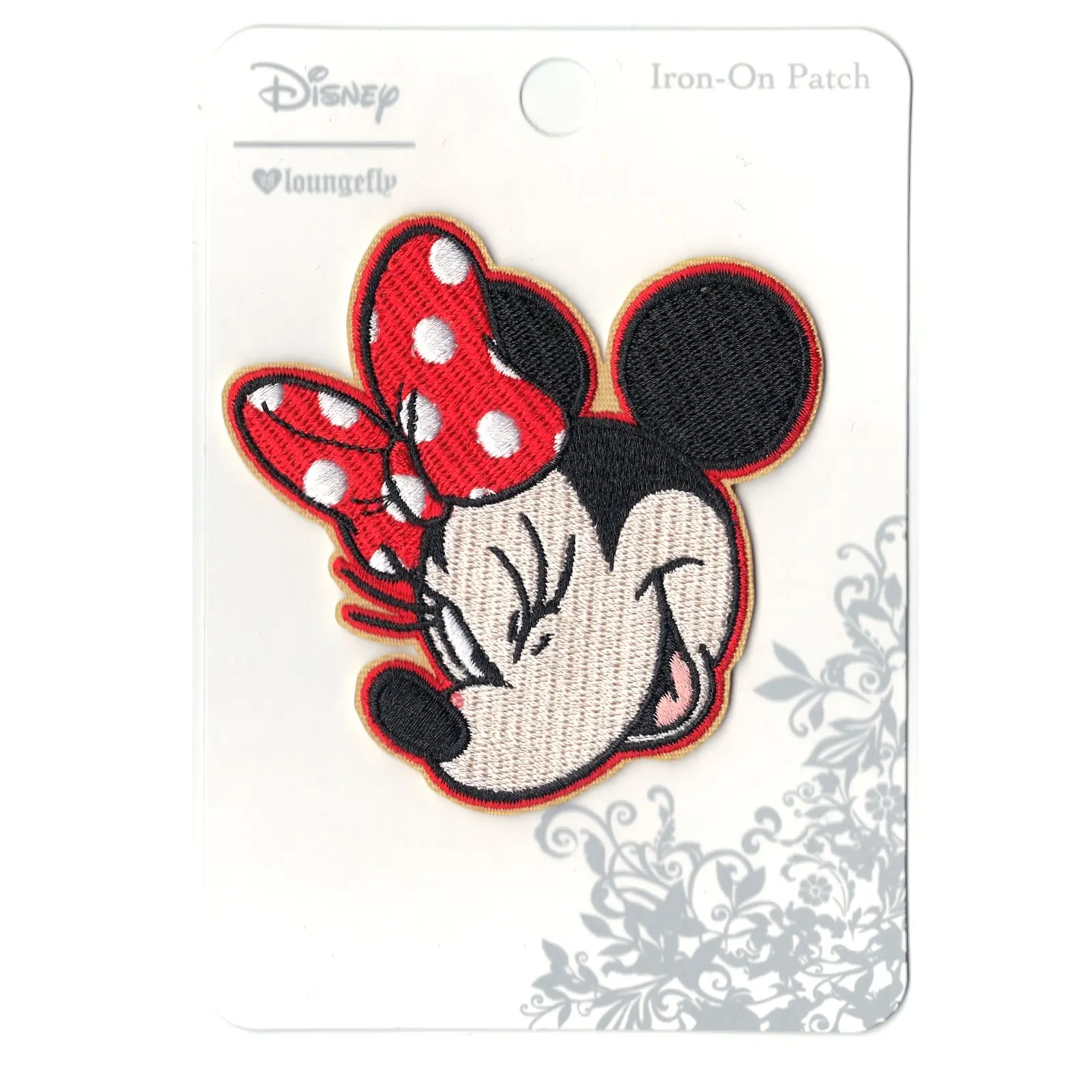 Disney Minnie Mouse Wink Iron on Patch - Image 2
