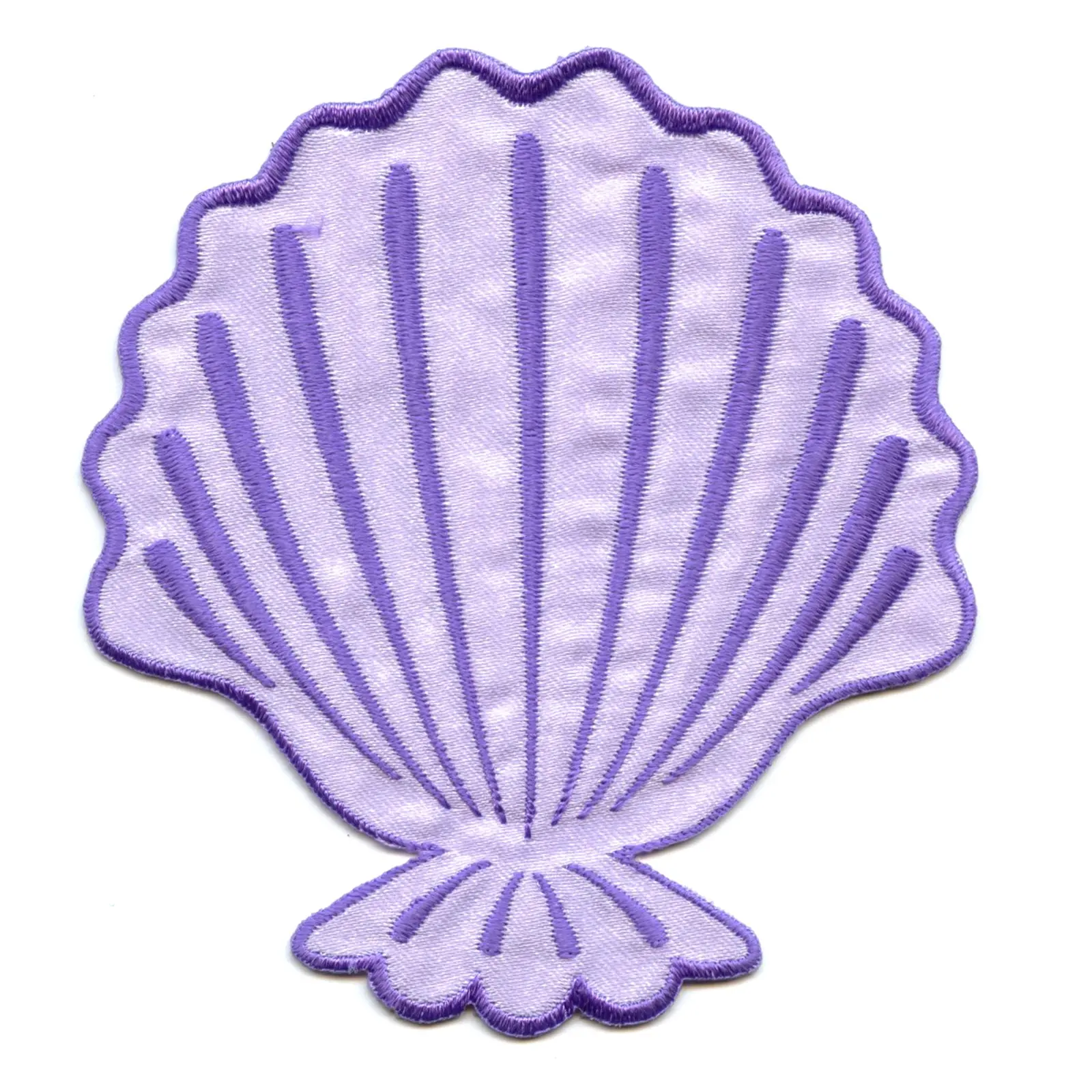Disney Princess Ariel Sea Shell Iron on Embroidered Applique Patch