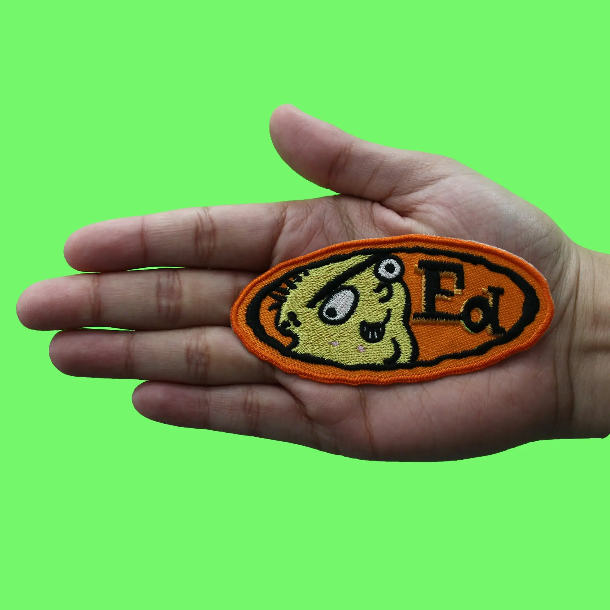 Ed Edd Eddy Patch Ed Portrait Name Cartoon Embroidered Iron On - Image 2