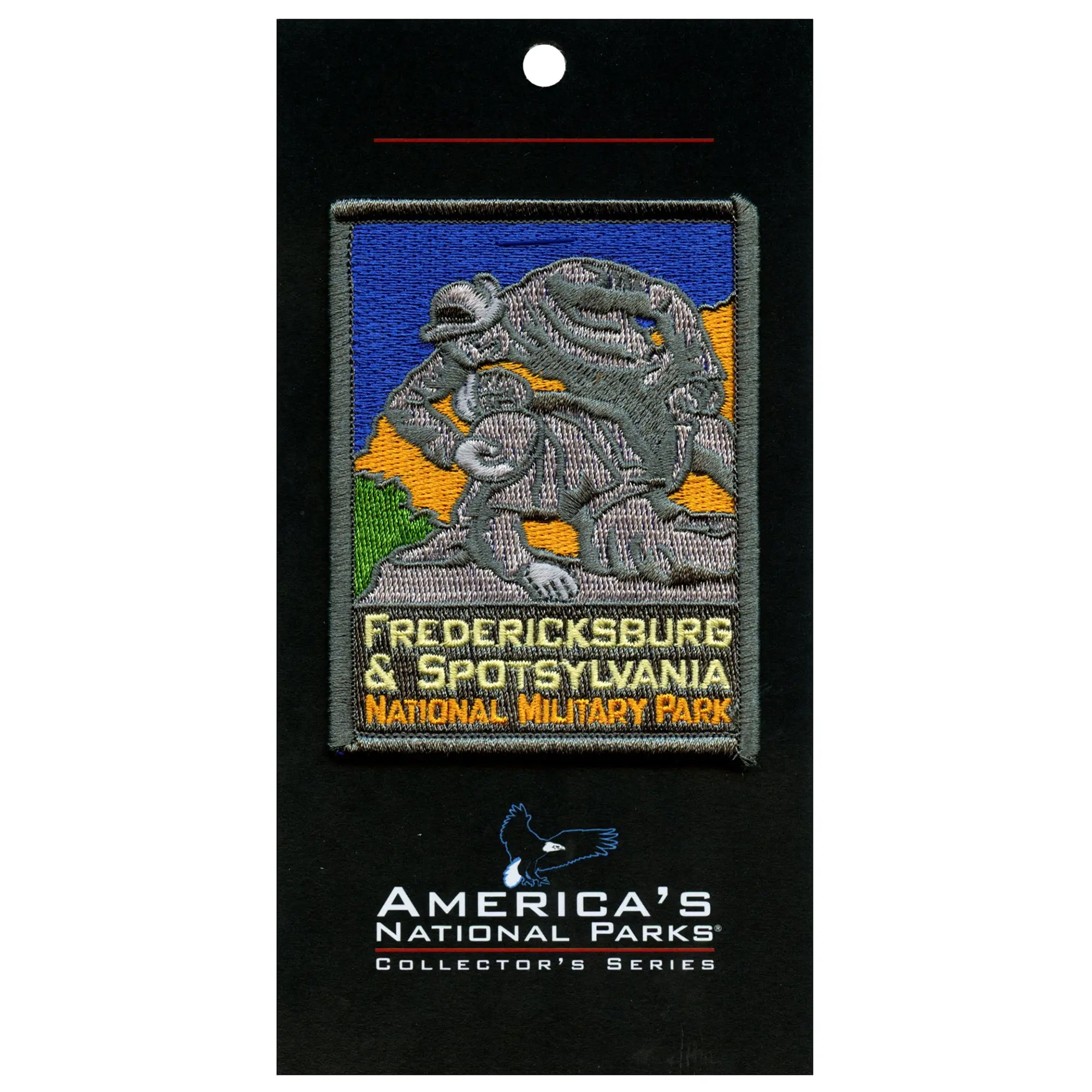 Fredericksburg And Spotsylvania National Military Park Patch History Battle Travel Embroidered Iron On - Image 2