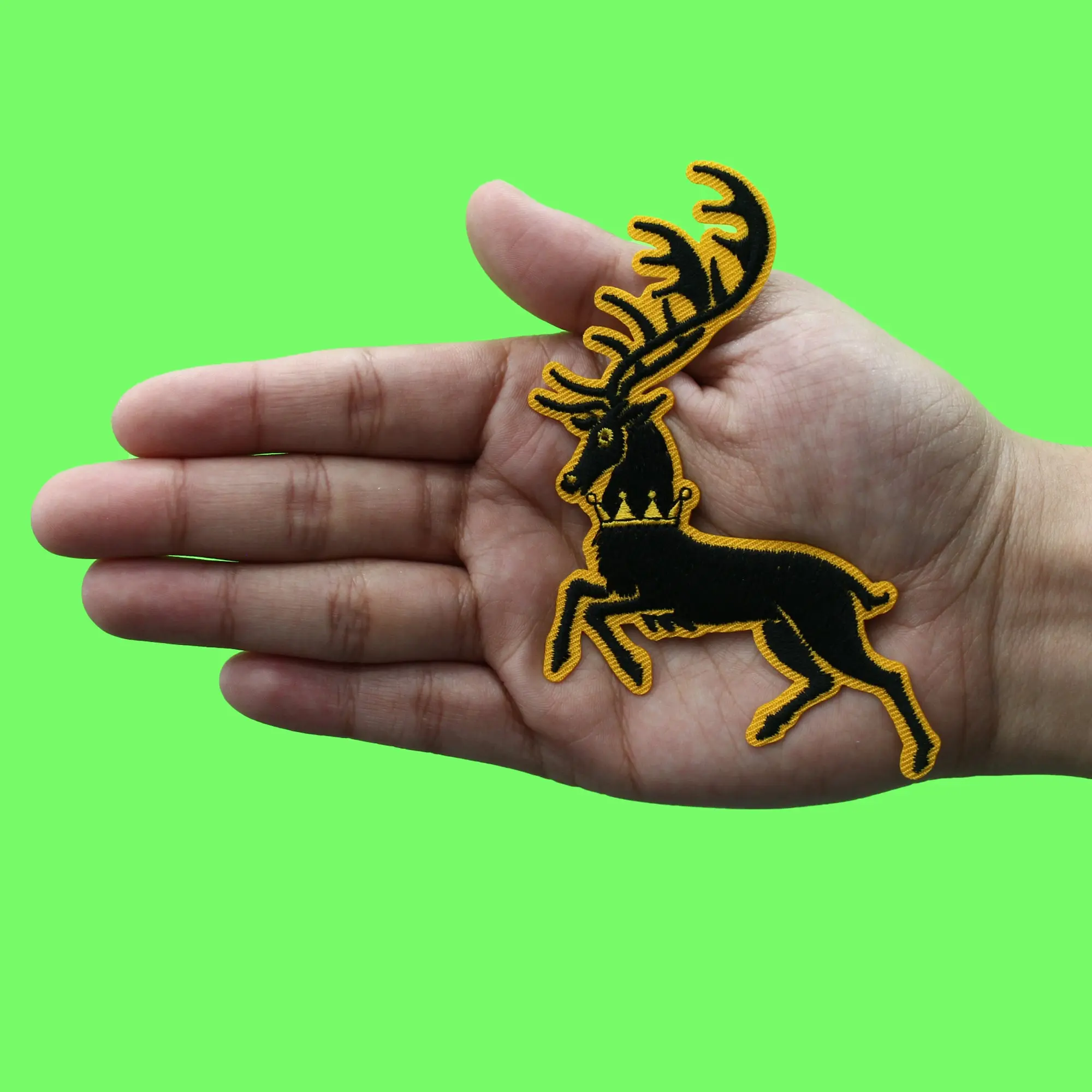 Game Of Thrones Baratheon Patch Dragons TV Show Embroidered Iron On - Image 2