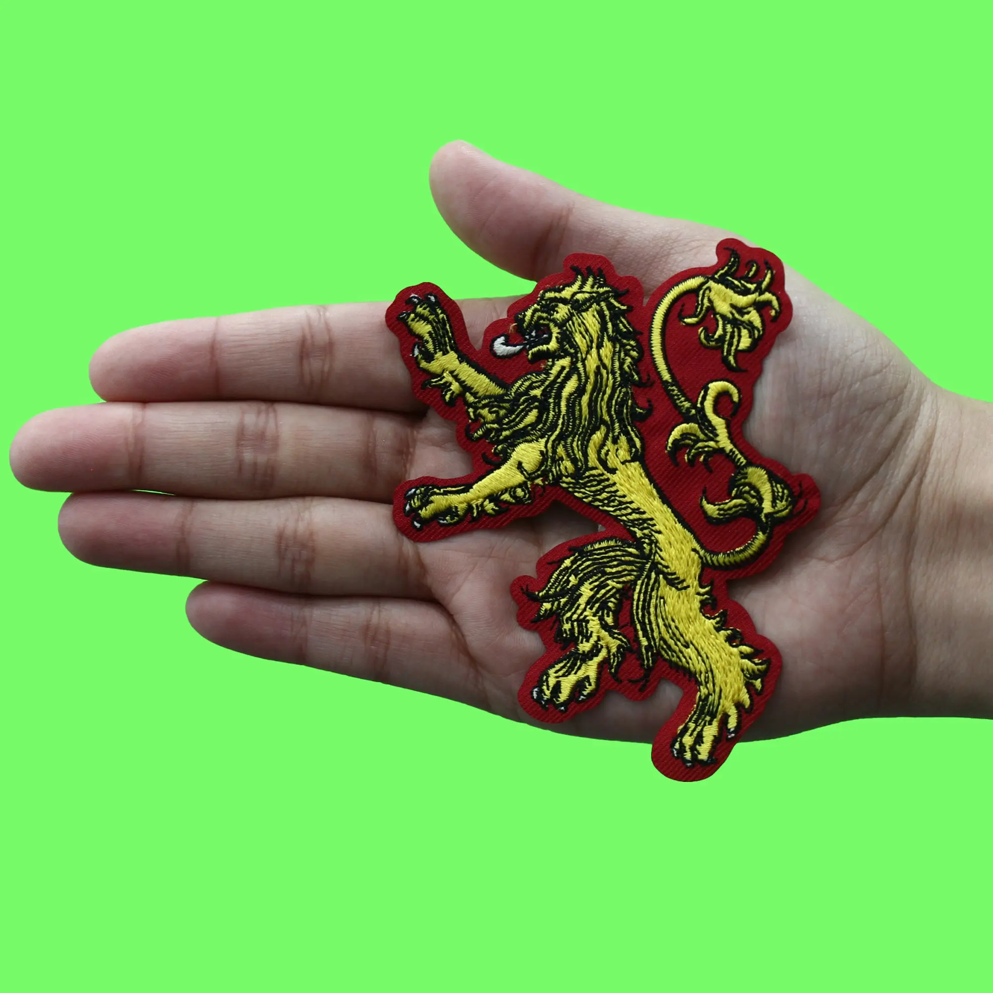 Game Of Thrones Lannister Patch Dragons TV Show Embroidered Iron On - Image 2