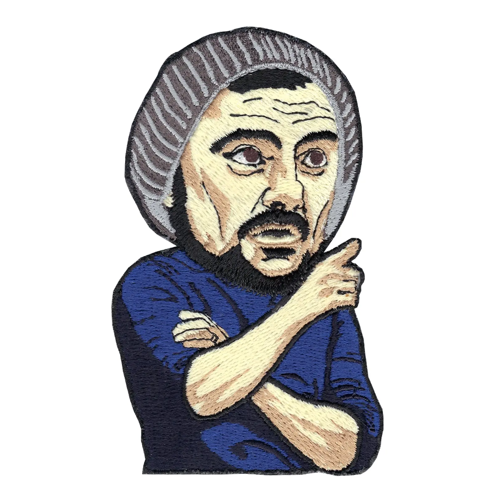 Gary Vee Caricature On Iron On Patch