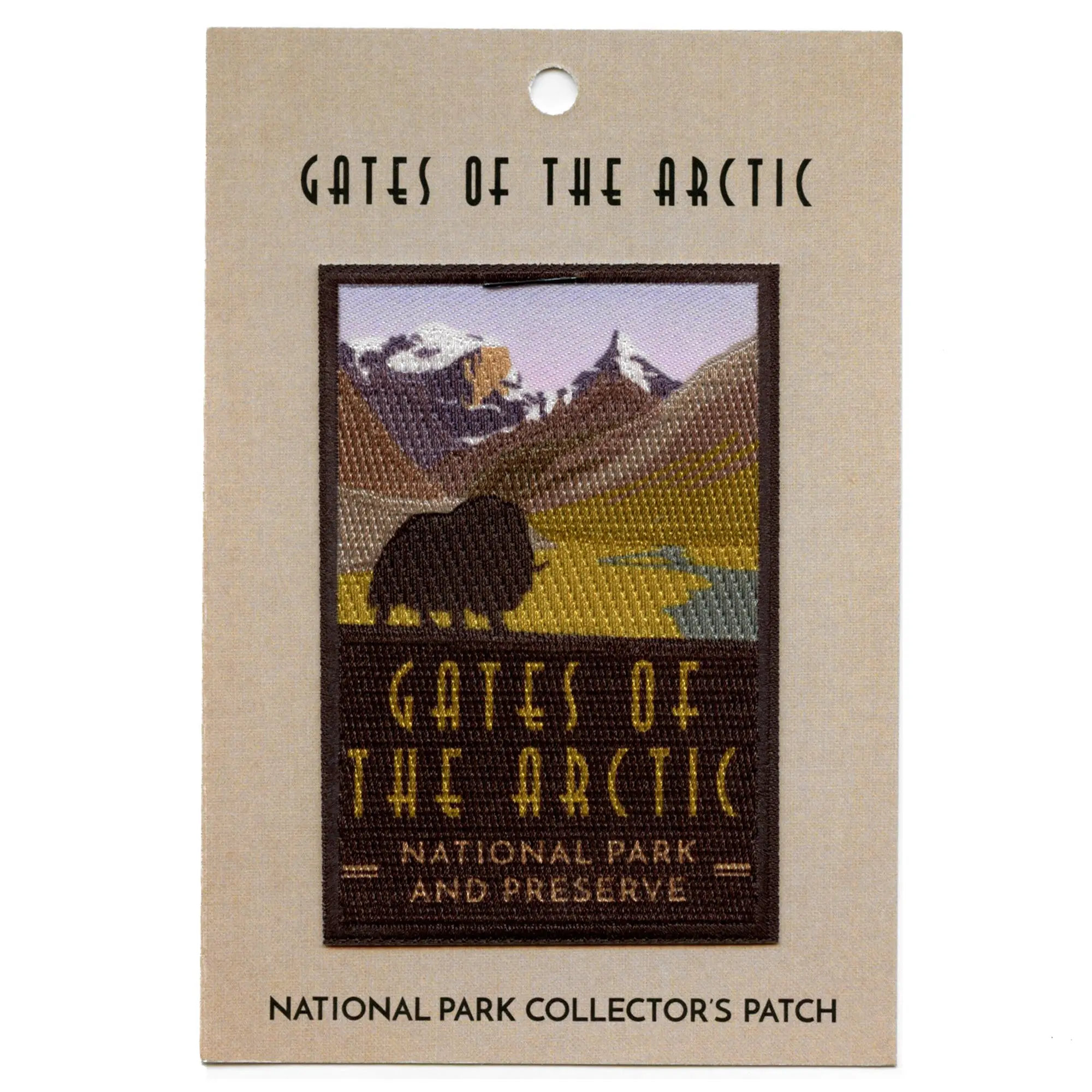 Gates Of The Arctic Patch Alaska National Park Sublimated Iron On - Image 2