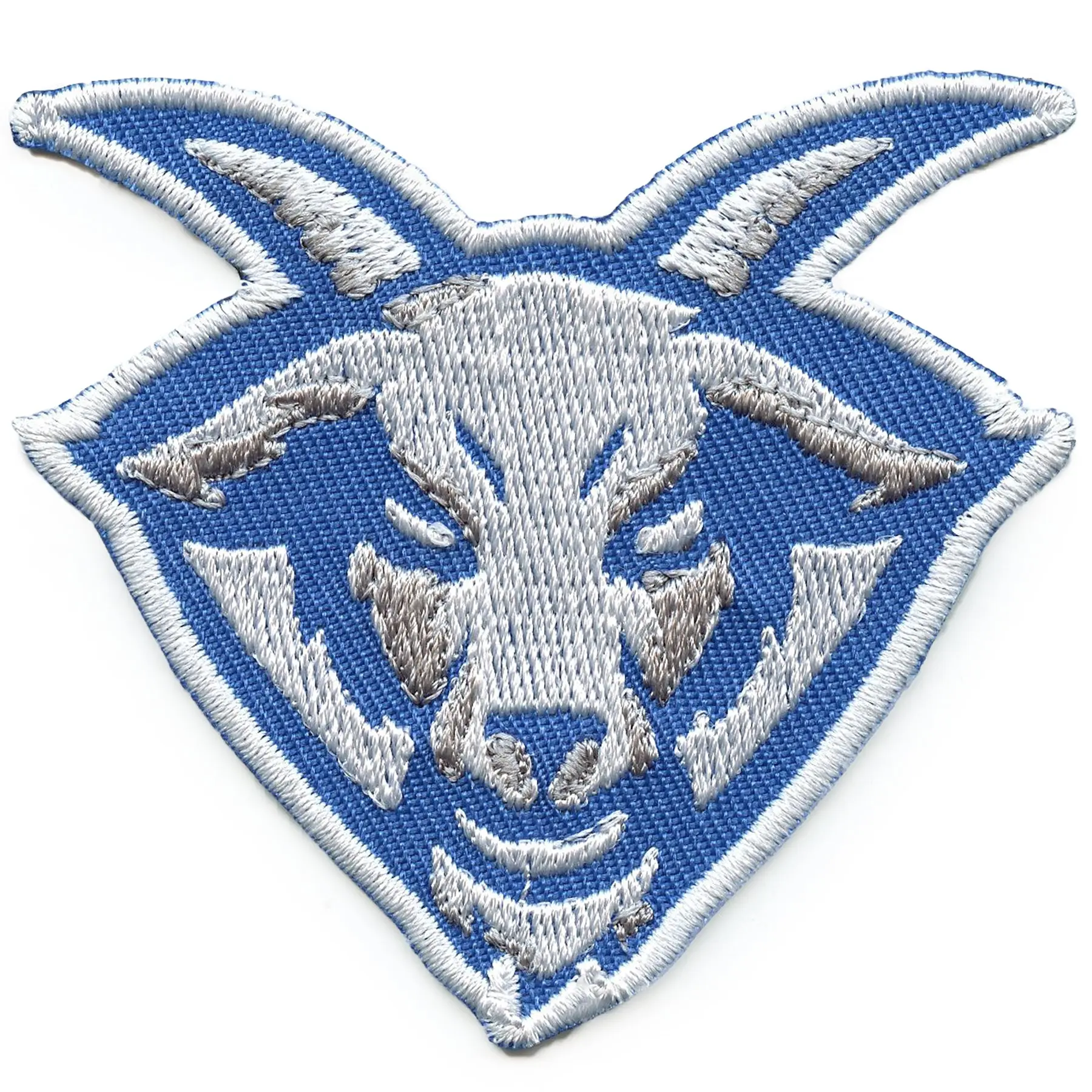 Goat Head Player Patch Tribute Of Honor Embroidered Iron-On