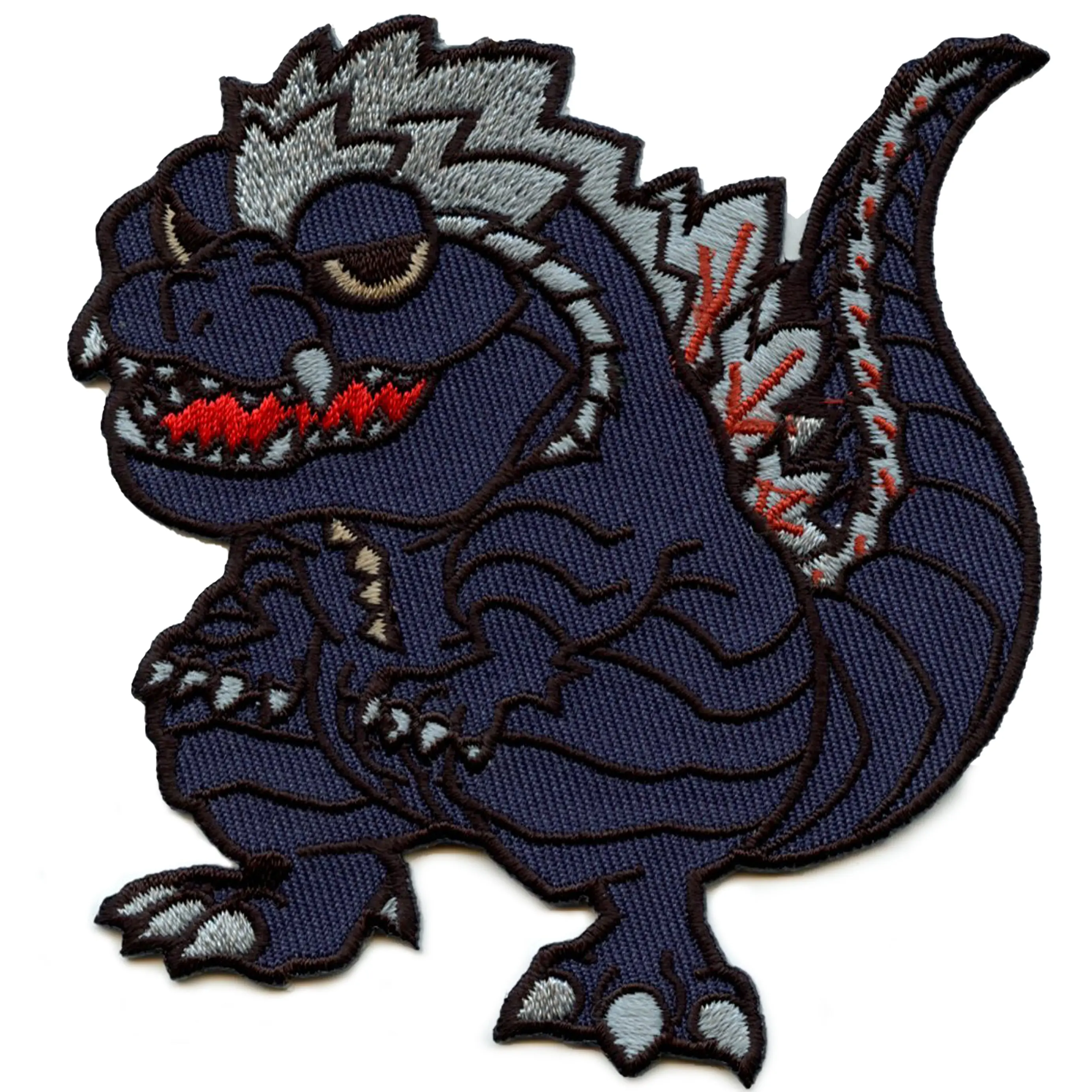 Godzilla Ulima Monster Patch Singular Point Anime Embroidered Iron-On