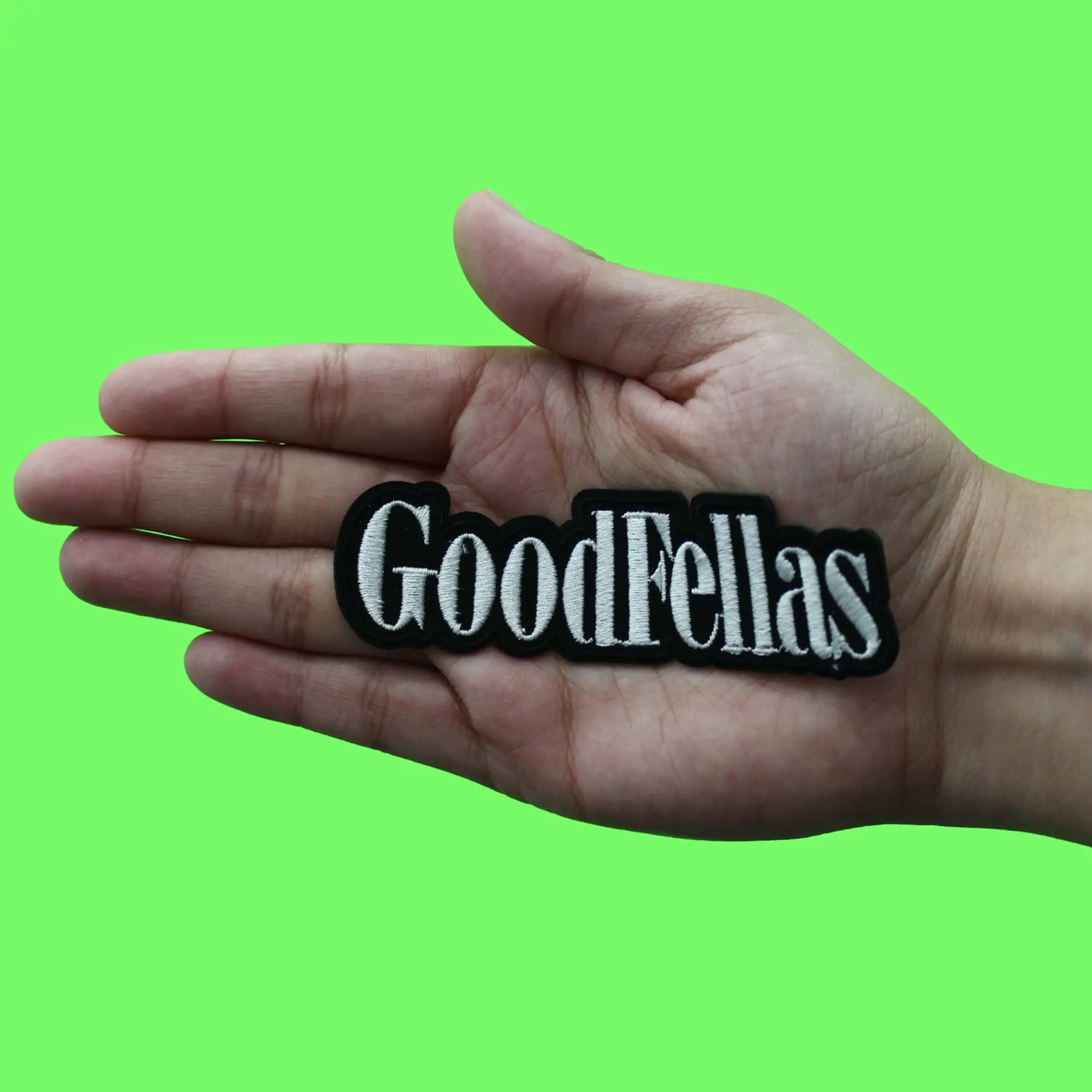 Goodfellas Mafia Logo Patch Classic Action Movie Embroidered Iron On - Image 2