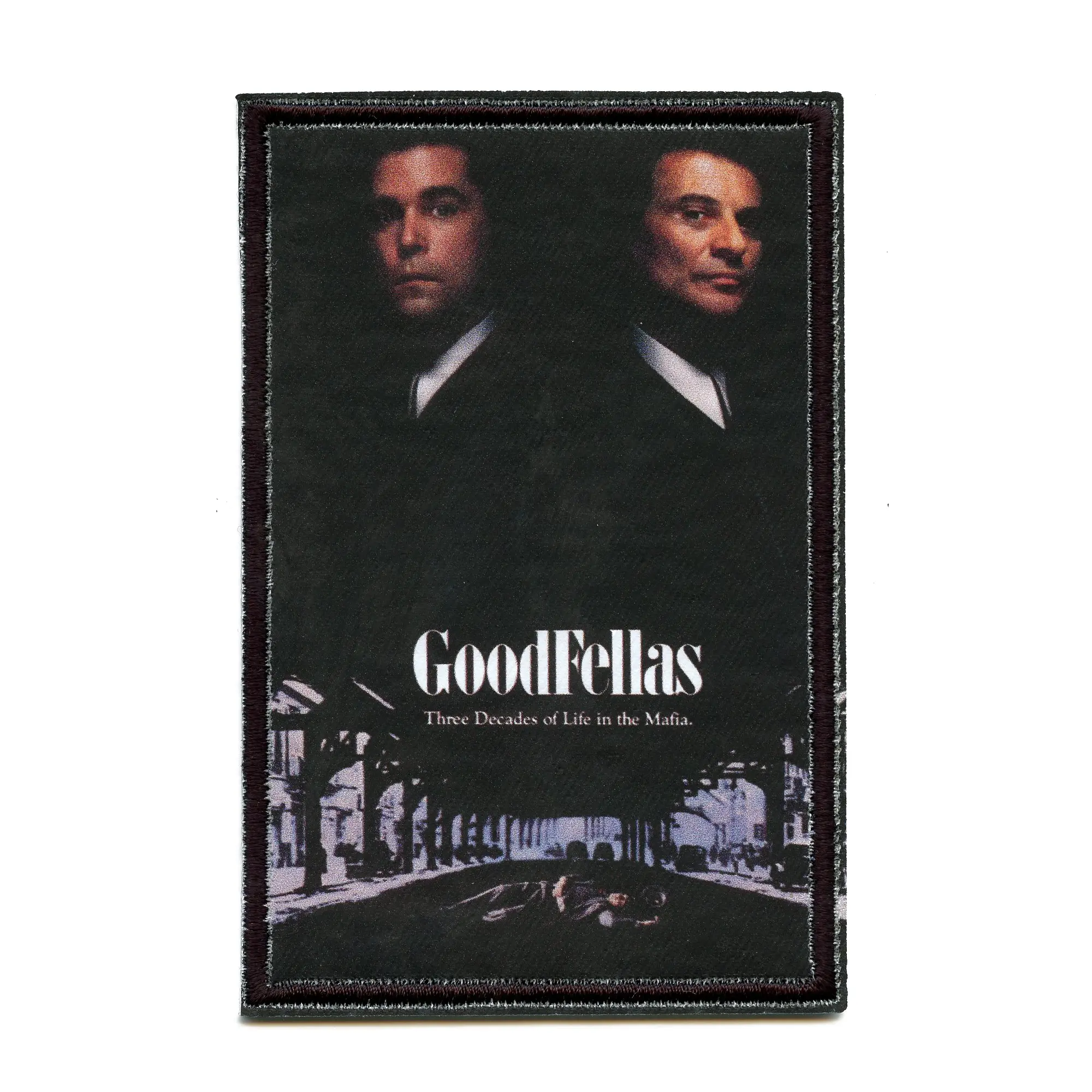 Good Fellas Mafia Poster Patch Robert DiNero Joe Pesci Embroidered Iron On