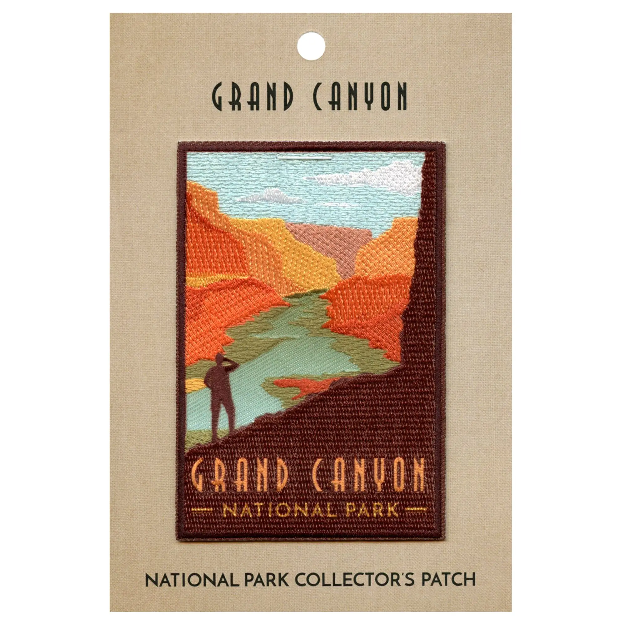 Grand Canyon National Park Patch Arizona Travel Wonder Gorge Sublimated Iron On - Image 2