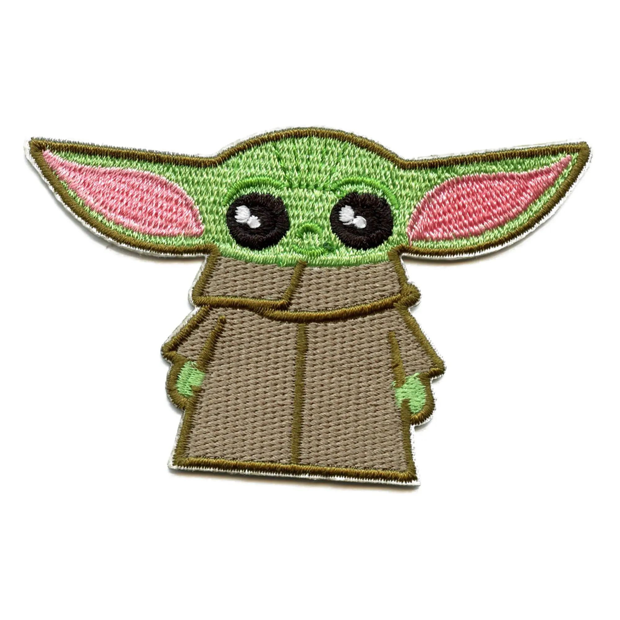 Star Wars The Mandalorian Patch Grogu Standing Embroidered Iron On