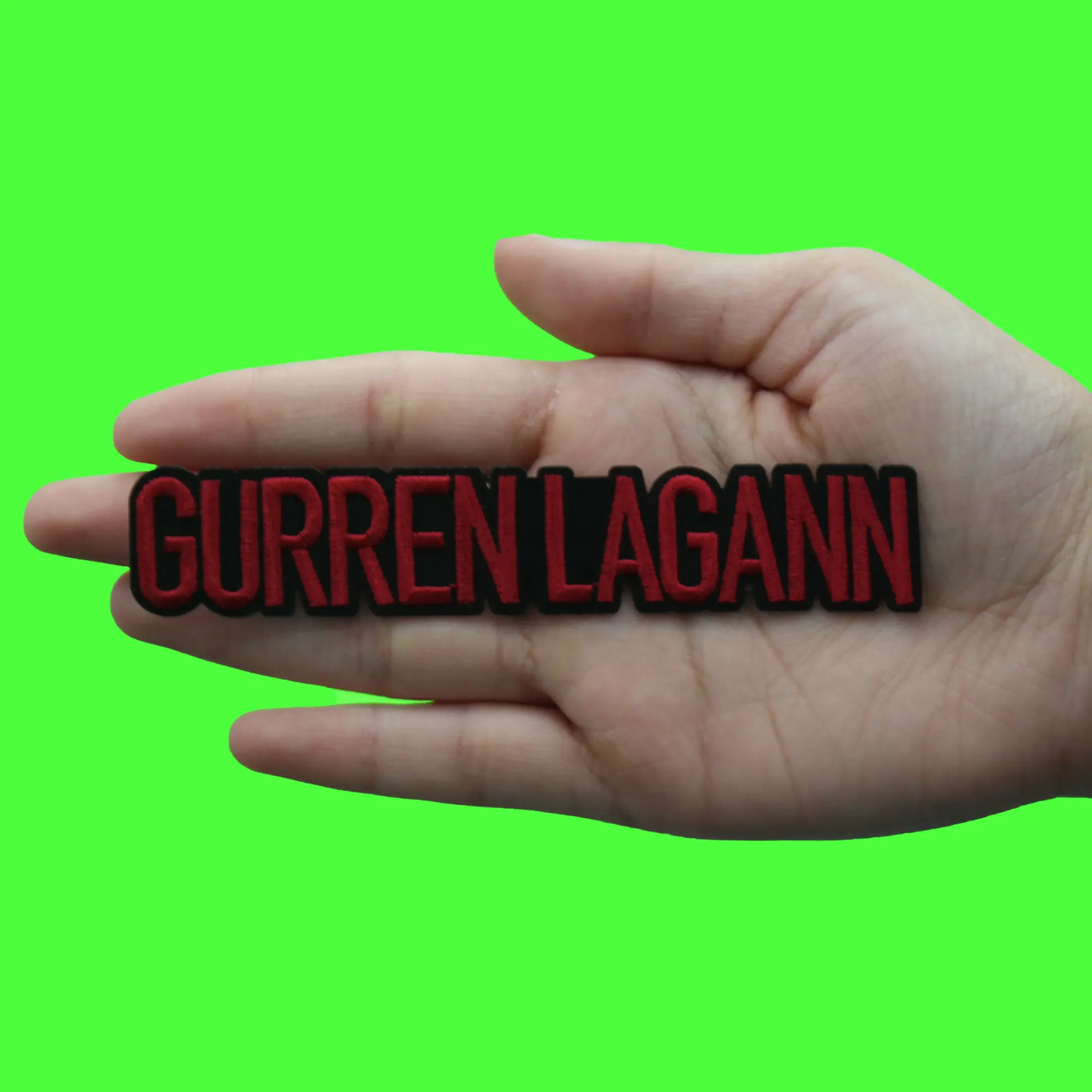 Gurren Lagan Logo Patch Anime Adventure Series Embroidered Iron On - Image 2