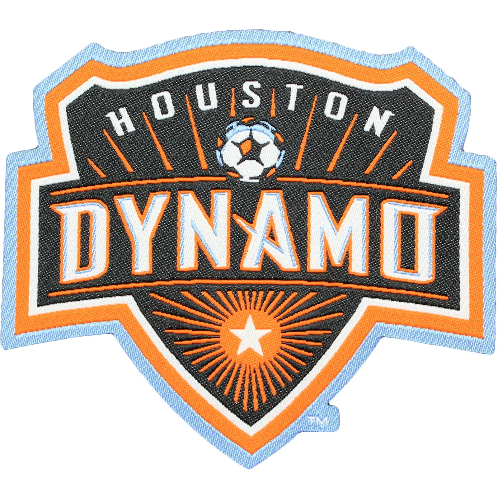 Houston Dynamo Primary Team Crest Pro-Weave Jersey Patch