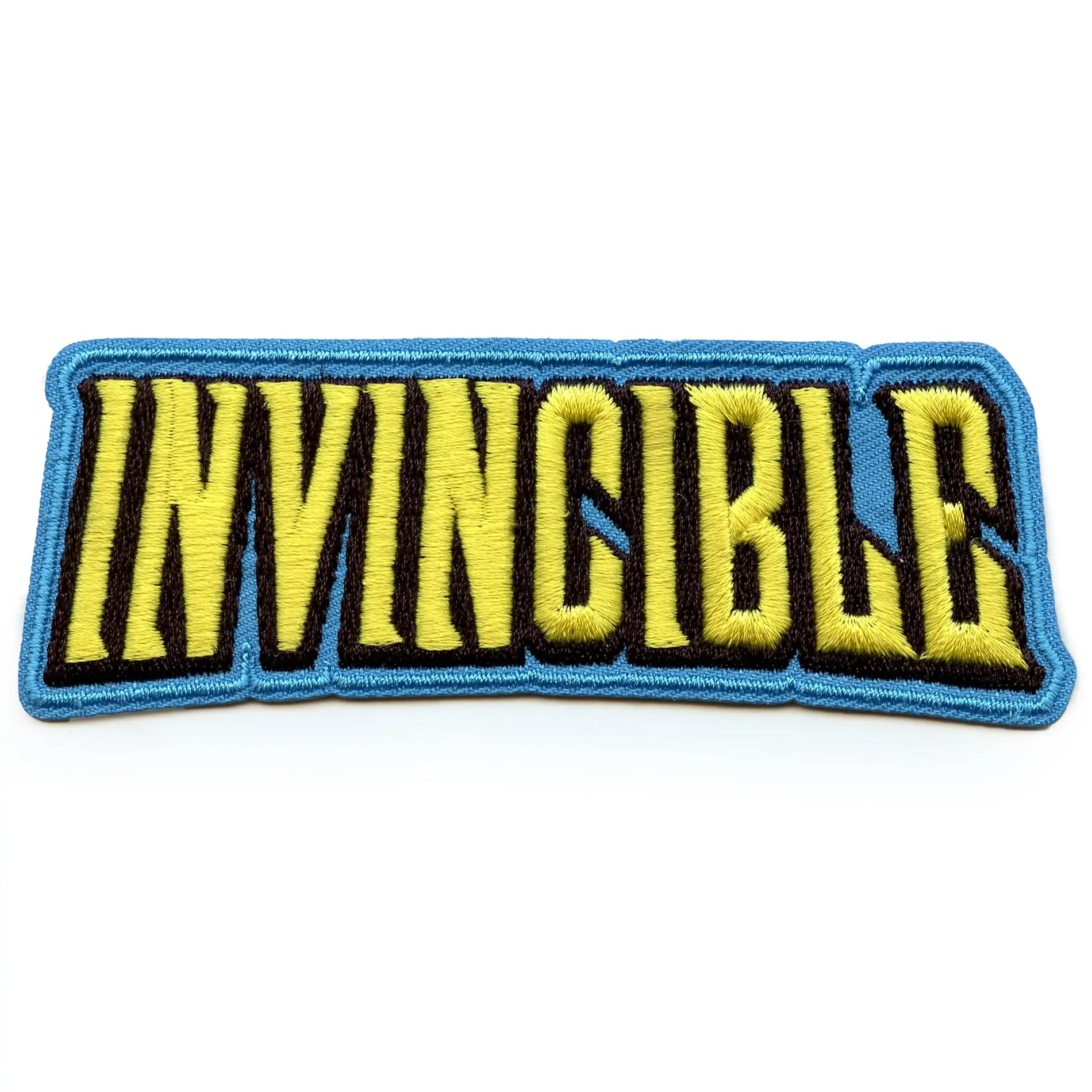 Invincible Animation Logo Patch Adult Superhero Series Embroidered Iron On