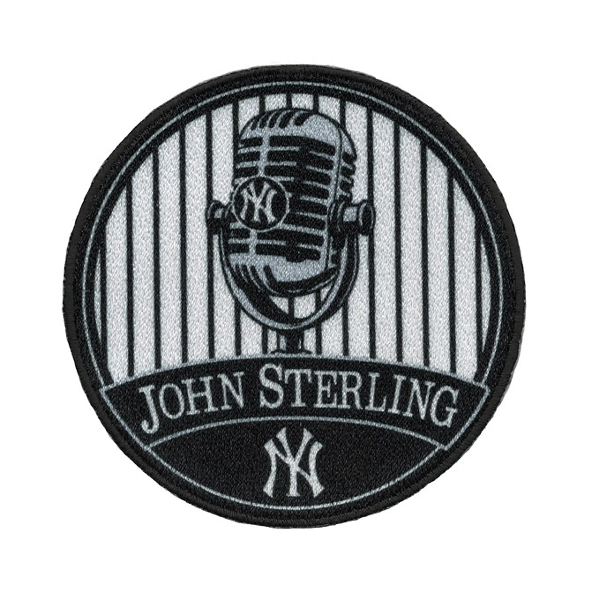 John Sterling Memorial New York Yankees Sublimated Embroidery Jersey Patch
