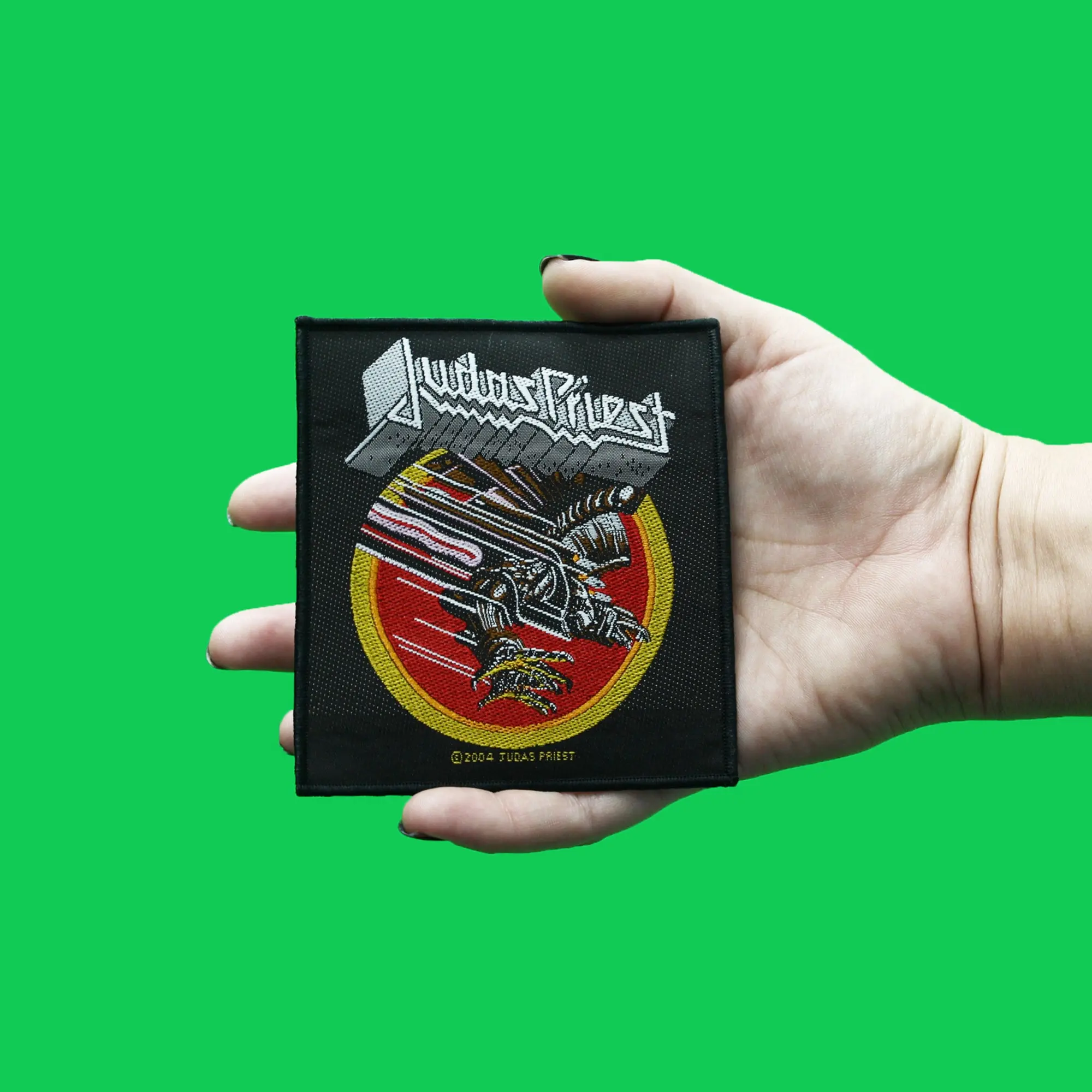 Judas Priest Screaming for Vengeance Patch Metal Rock Band Woven Sew On - Image 2