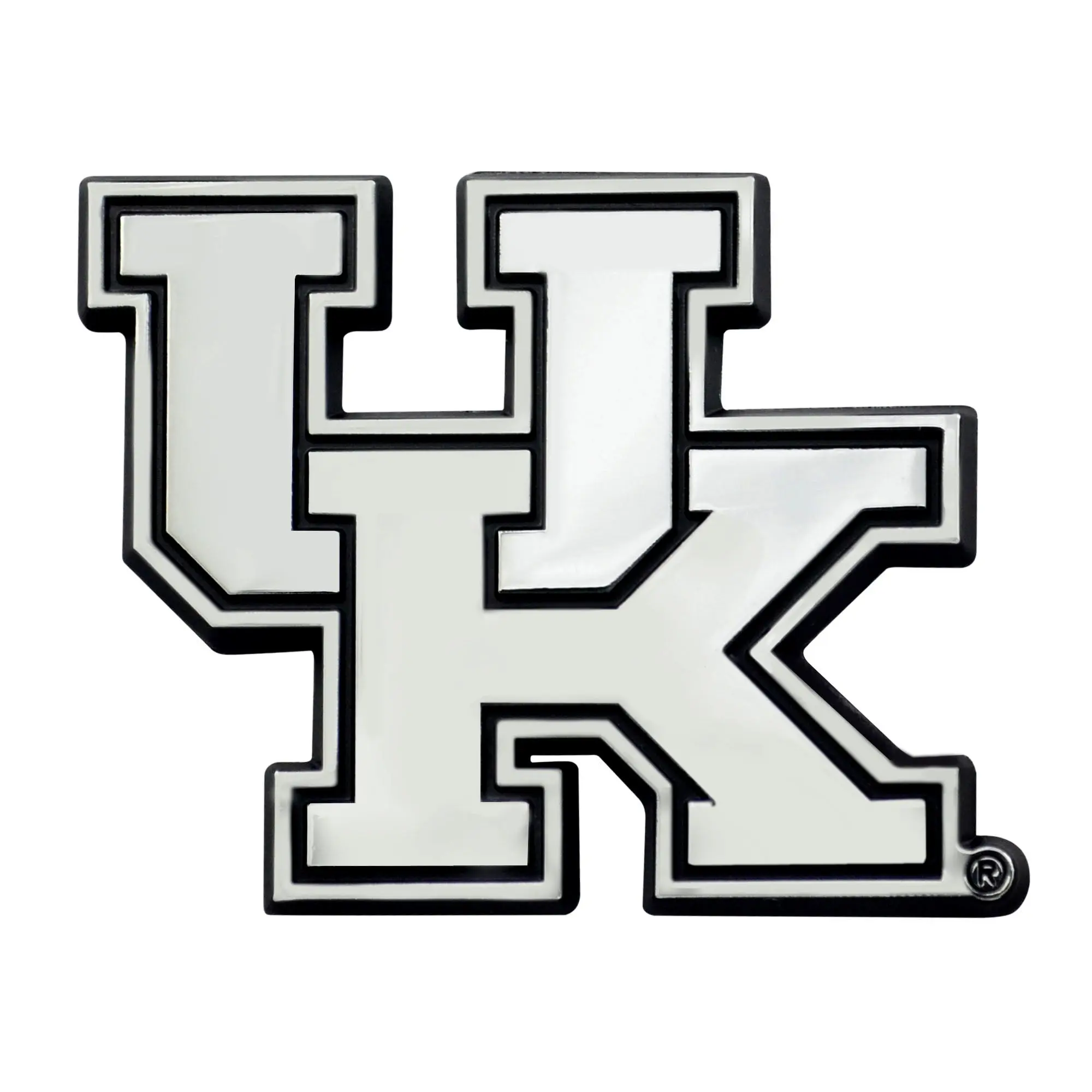 Kentucky Wildcats Solid Metal 3-D Chrome Emblem