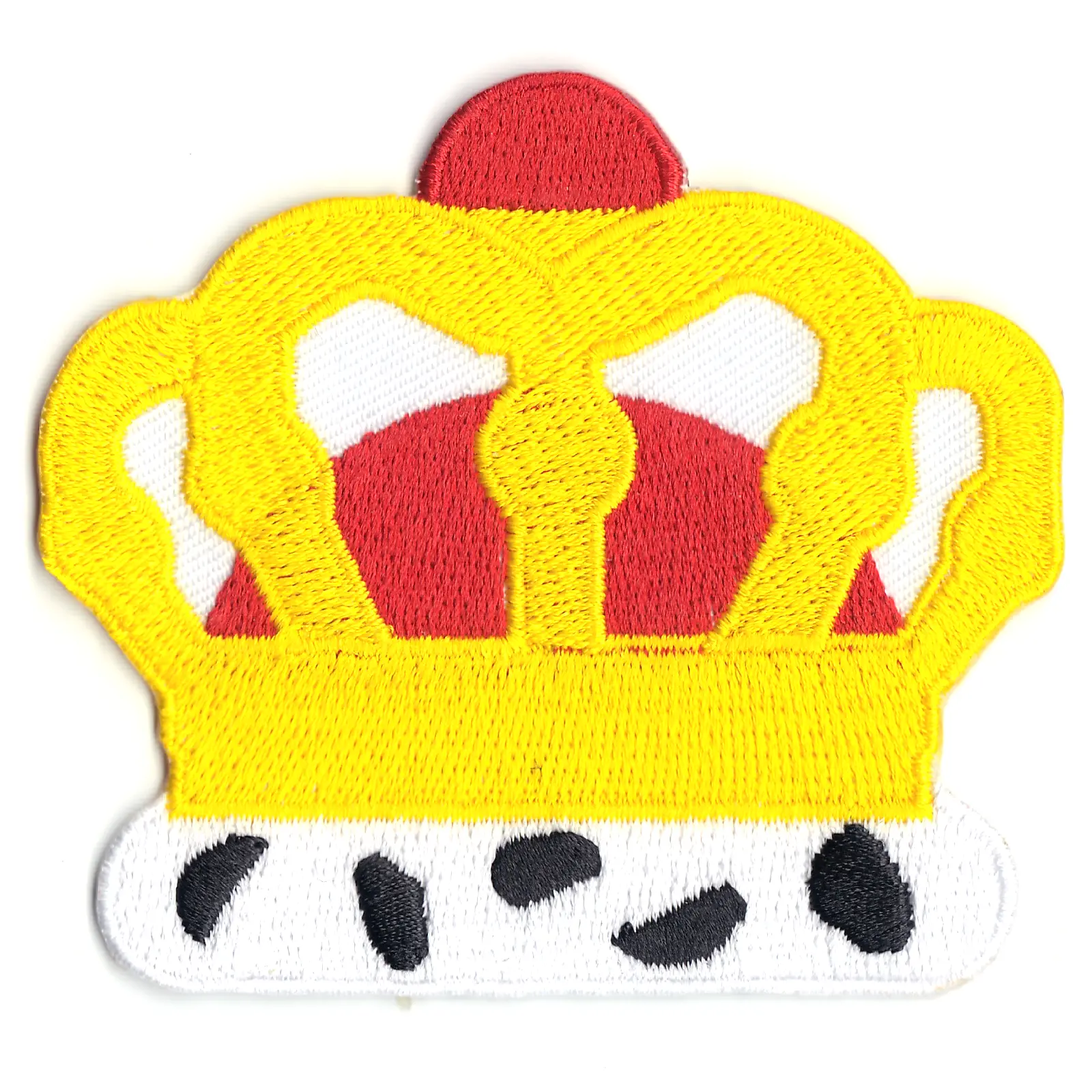 Kings Crown Iron On Patch