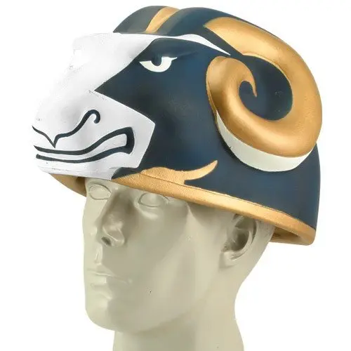 Los Angeles Rams Team NFL Foamhead Helmet
