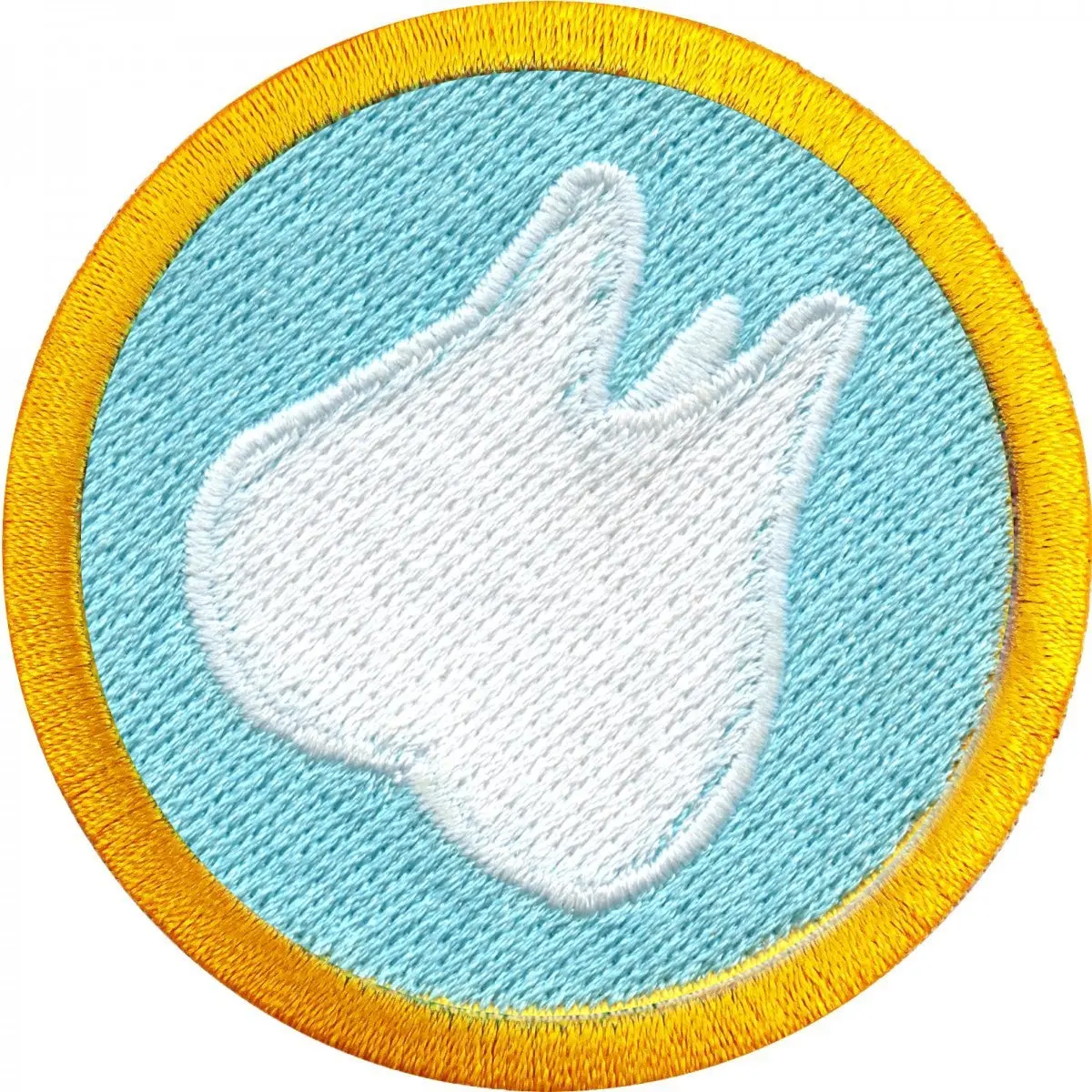 Lost Tooth Scout Merit Badge Embroidered Iron-on Patch