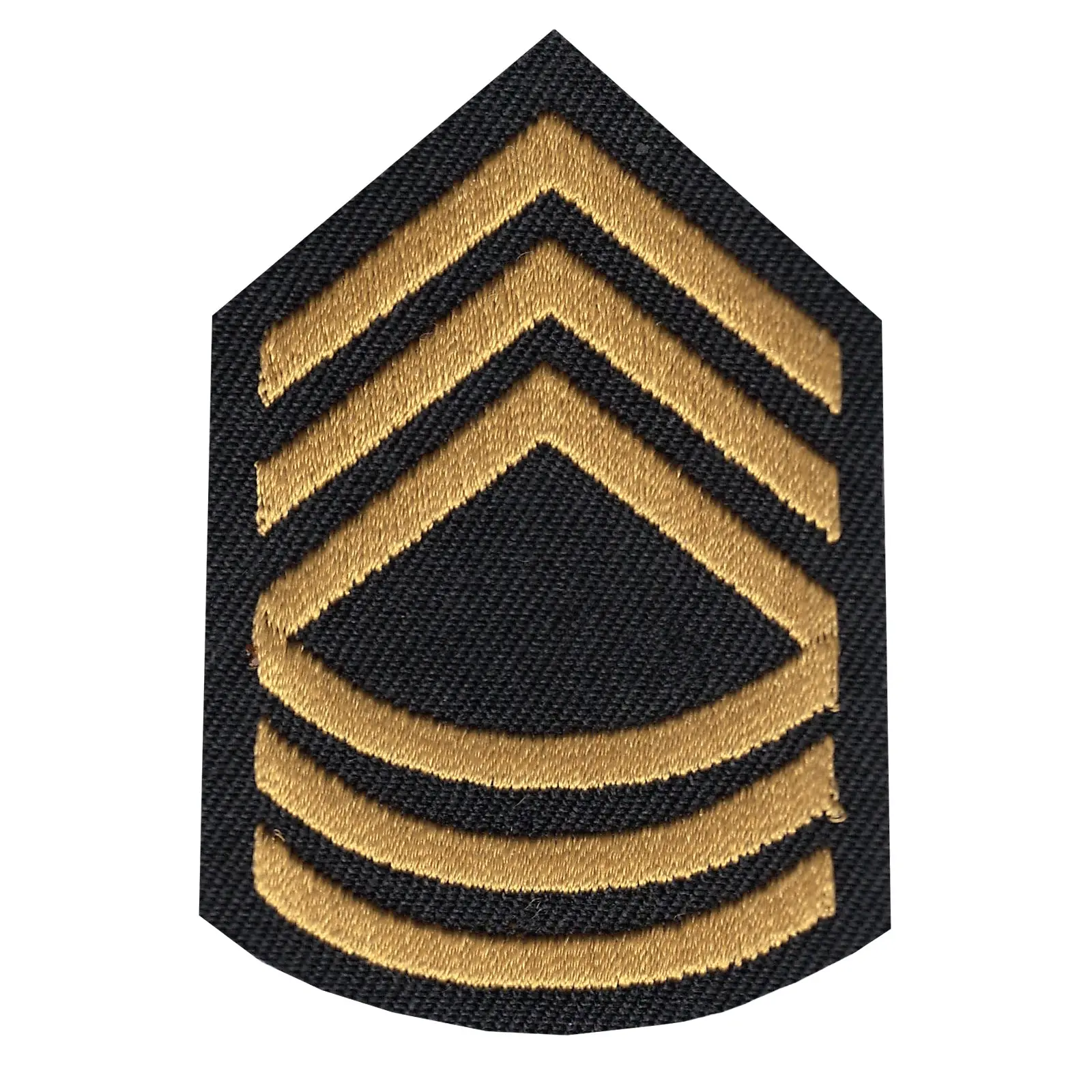 Master Sergeant Iron On Embroidered Patch