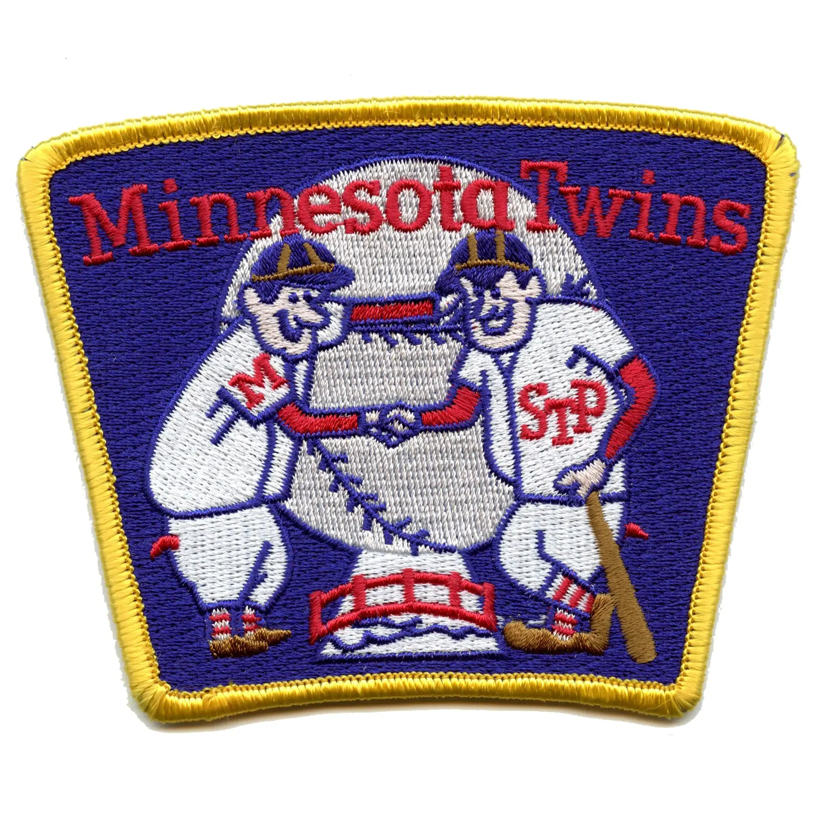 Minnesota Twins 'Shaking Hands' 60's Retro Logo Jersey Sleeve Patch