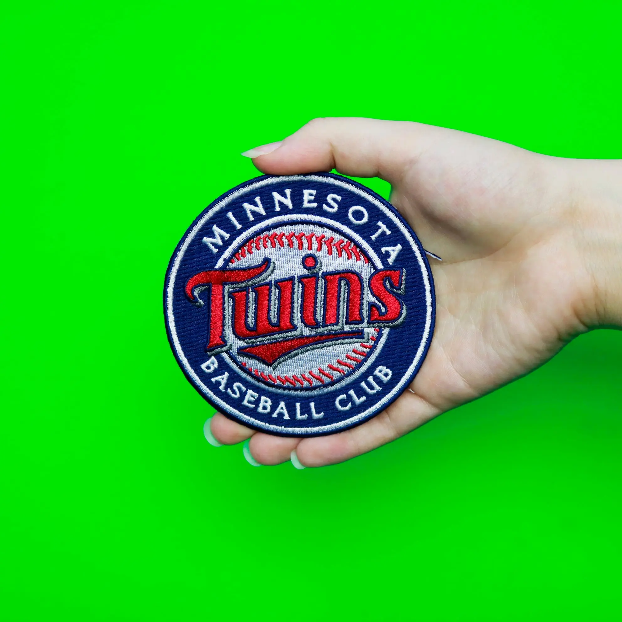 Minnesota Twins Round Logo Sleeve Patch (2010) - Image 2