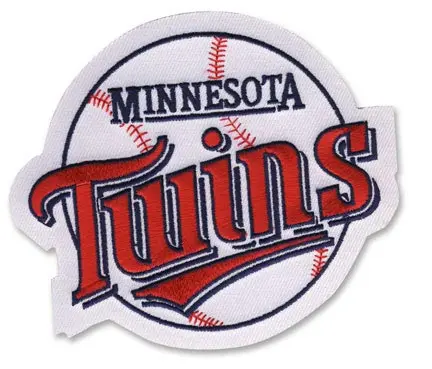 Minnesota Twins Round Old Primary Logo Patch (1987-2009)