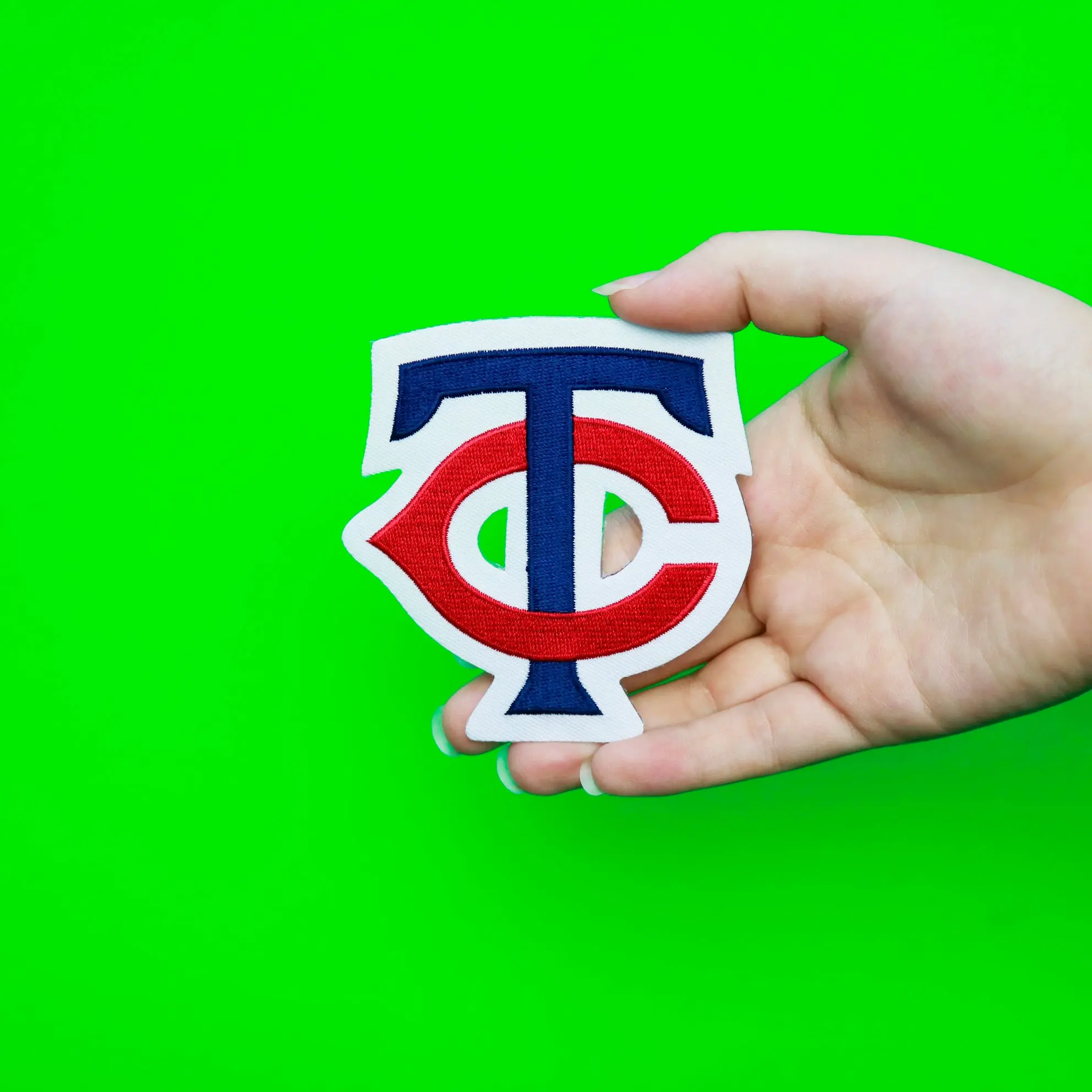 Minnesota Twins 'TC' Logo Patch (White Border) - Image 2