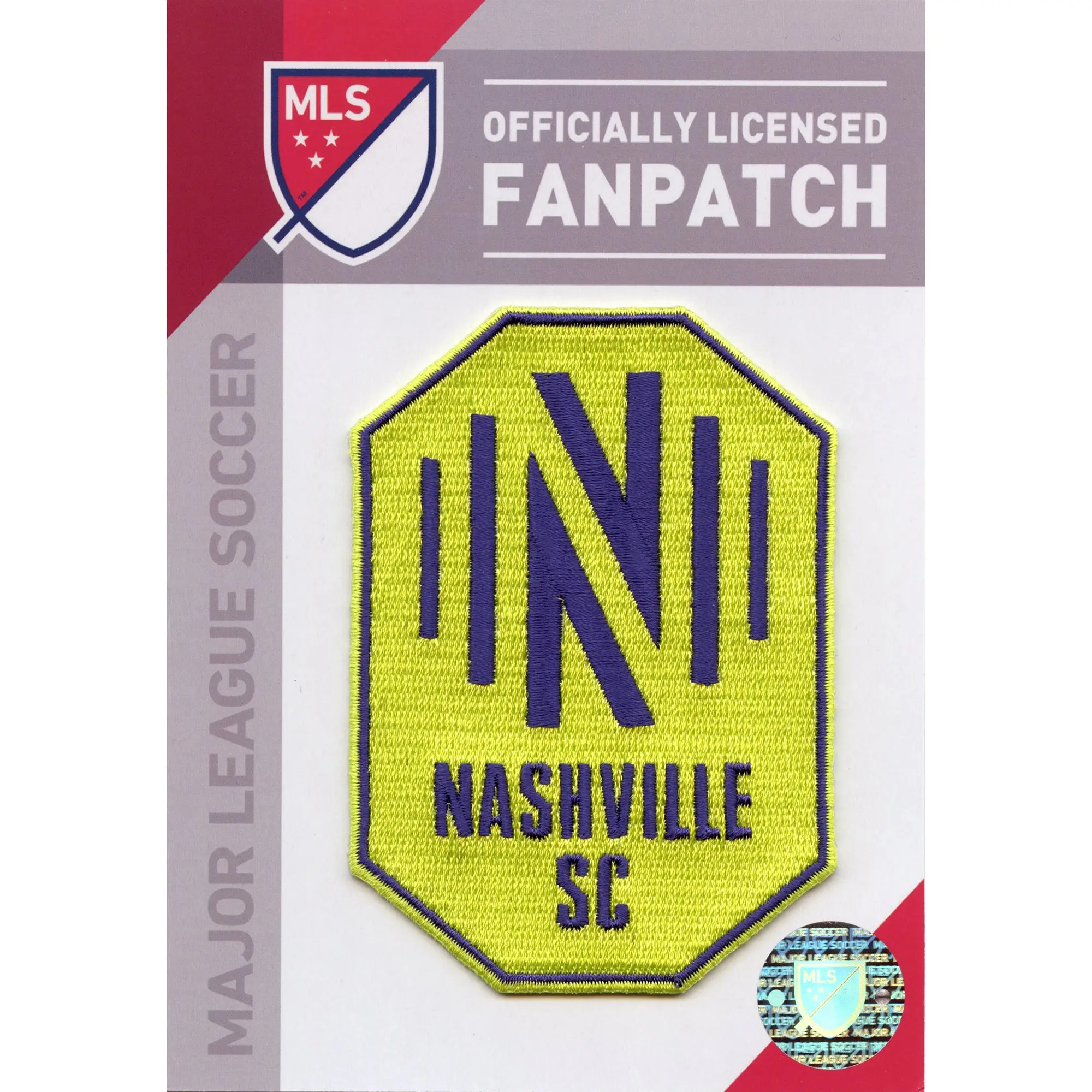 Nashville SC Primary Team Crest Patch MLS Soccer Club Embroidered Iron On - Image 2