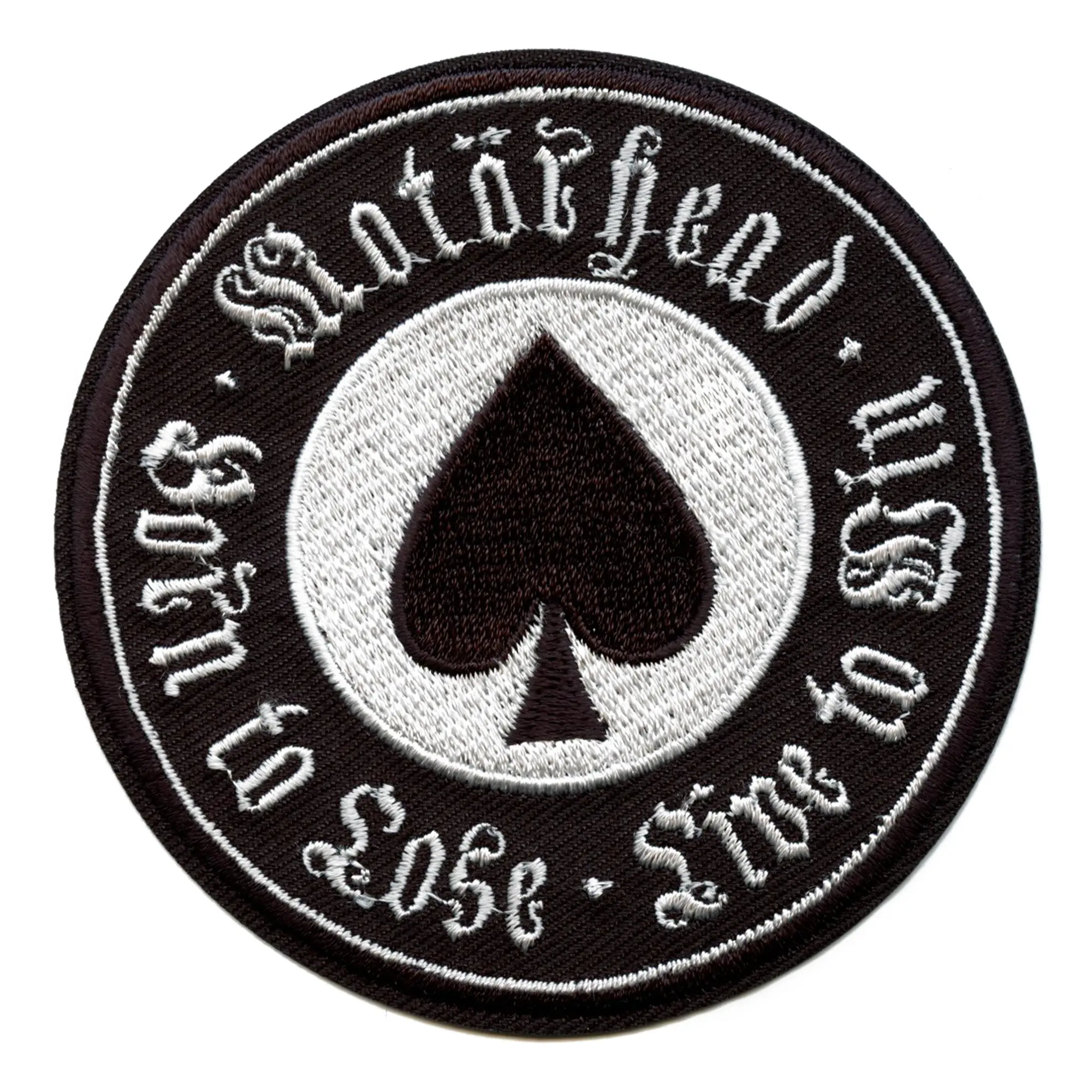 Motörhead Live To Win Patch Born To Lose Embroidered Iron On