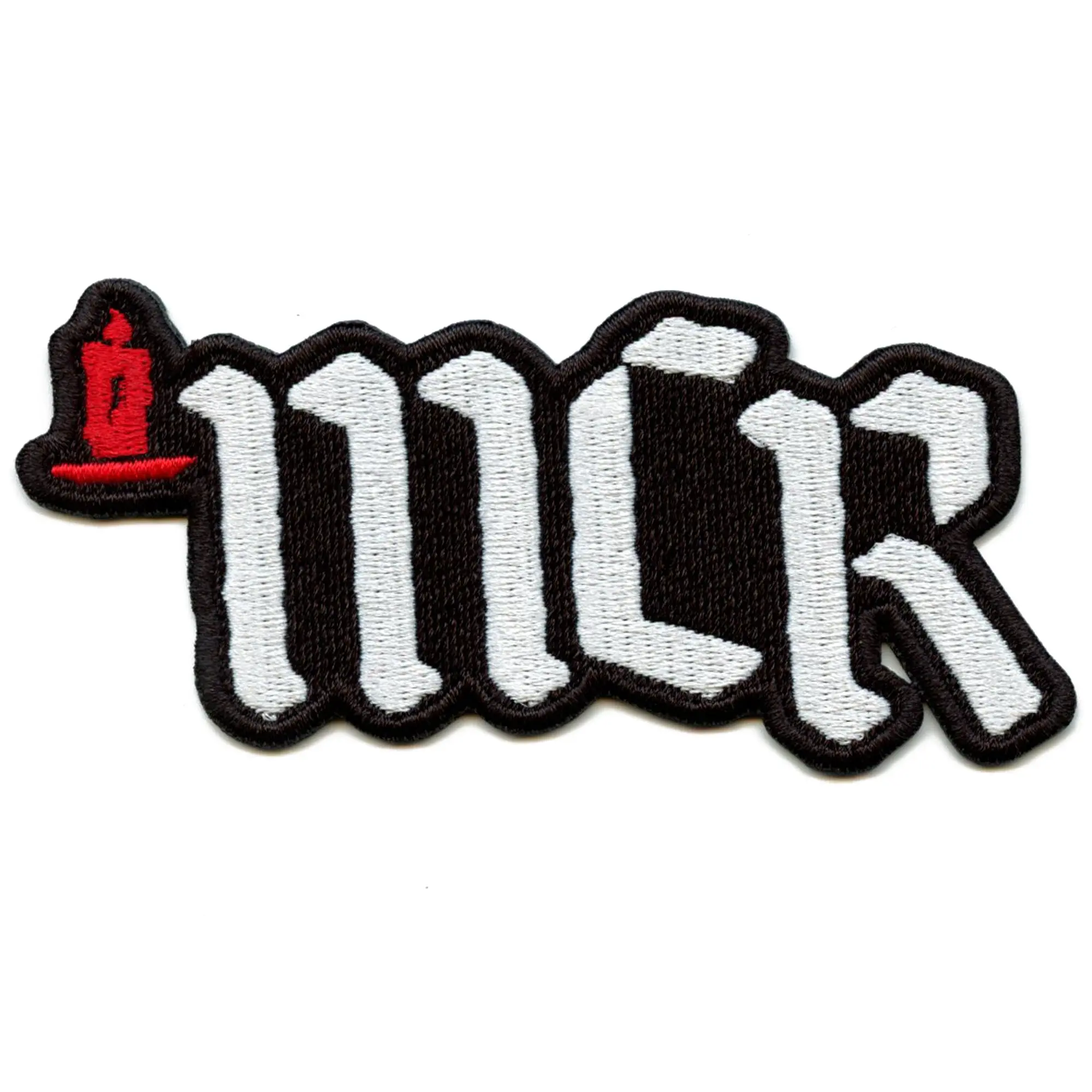 My Chemical Romance Patch MCR Flame Cut Out Embroidered Iron On
