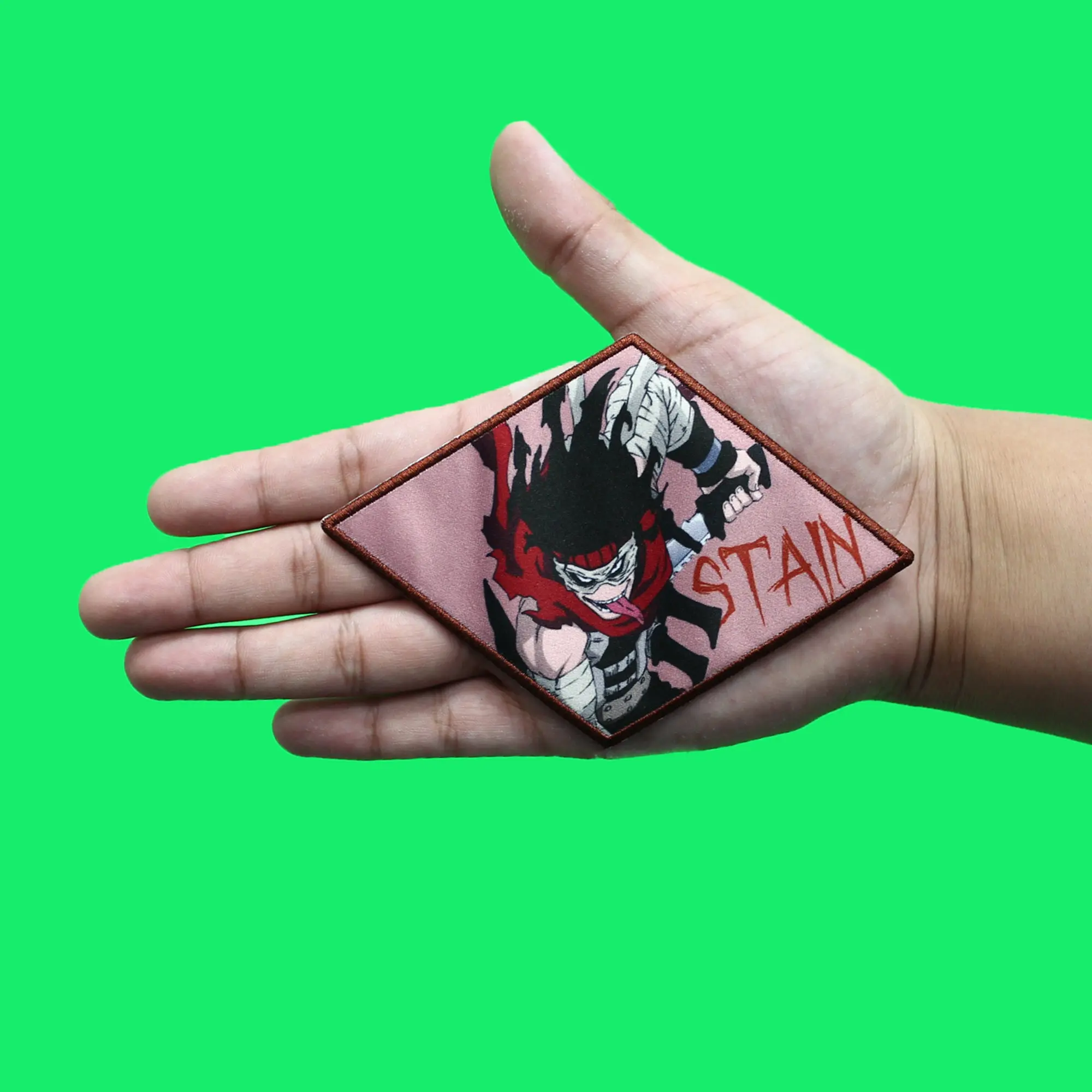 My Hero Academia Patch Stain Blade Pose Sublimated Iron On - Image 2