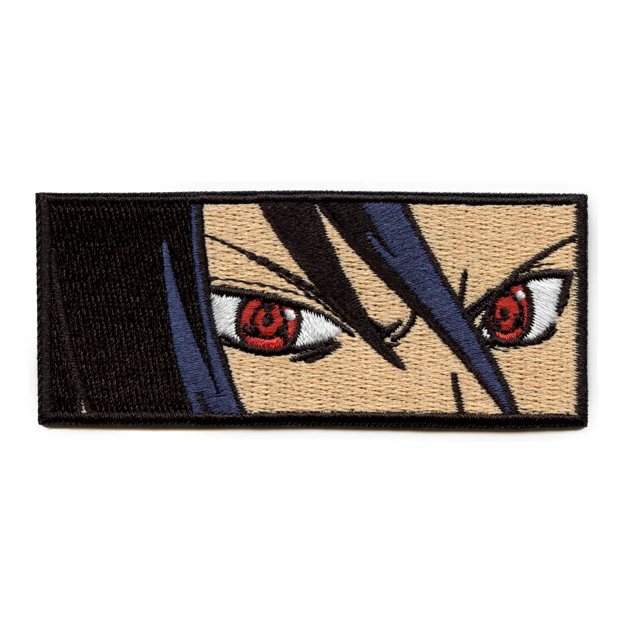 Naruto Patch Sasuke Eyes Embroidered Iron On