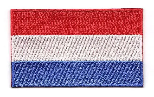 Netherlands Embroidered Country Flag Patch