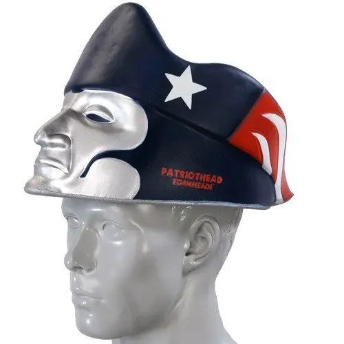 New England Patriots Team Elvis Logo NFL Foamhead Helmet