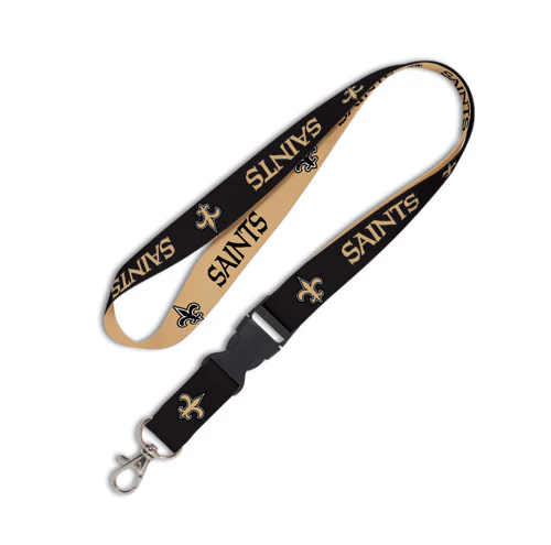 New Orleans Saints Logo Detachable Lanyard