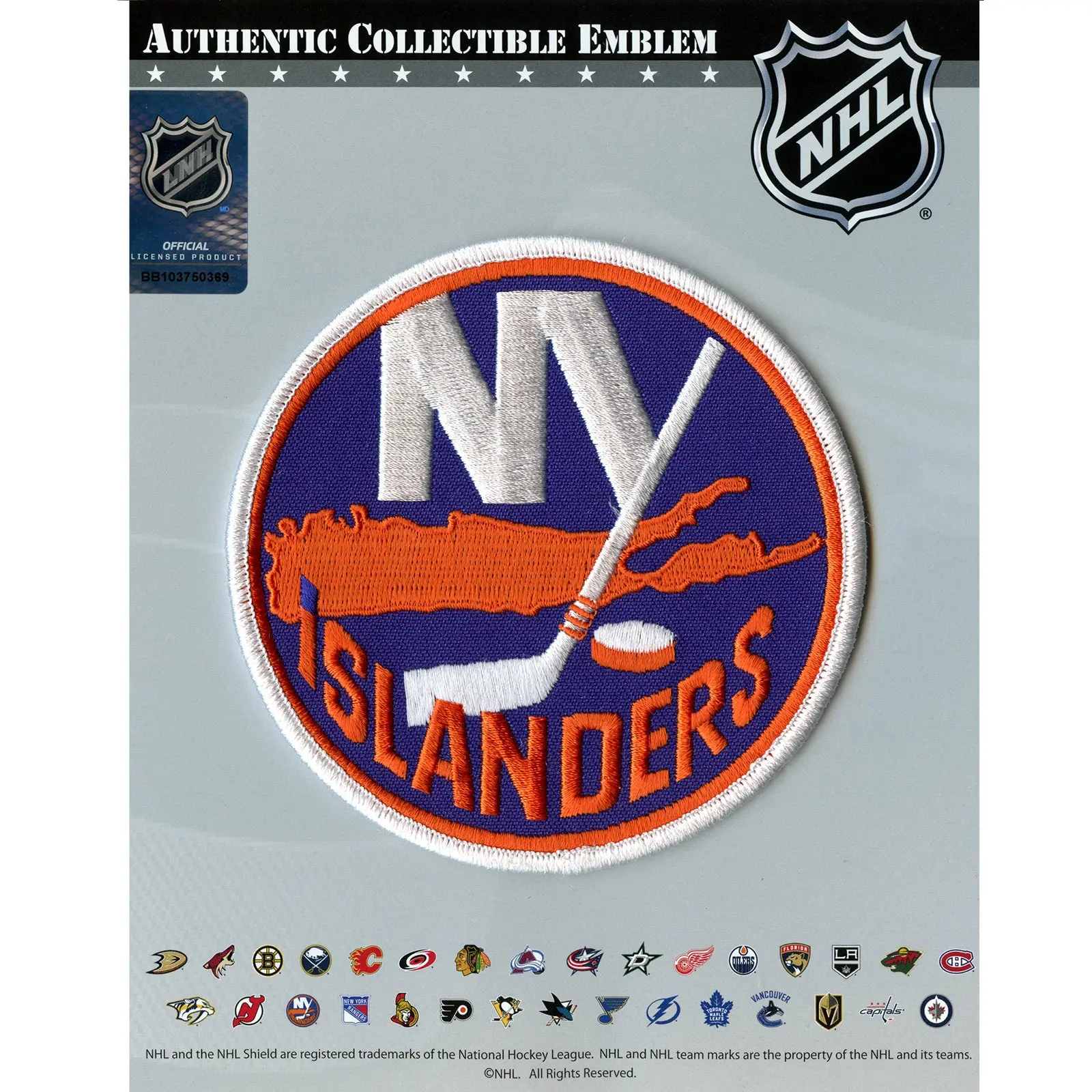 New York Islanders Primary Team Logo Patch
