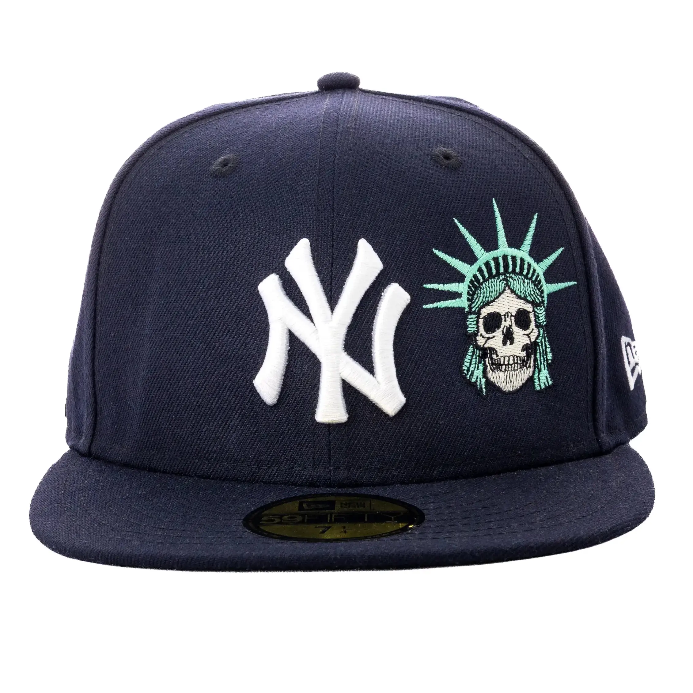 New York Yankees Custom Hat 'King of New York' Statue Of Liberty - Image 2