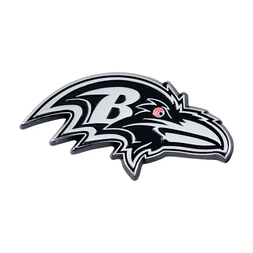 NFL All Teams Premium Chrome Plated Solid Metal Car Auto Emblems Official Logo - Image 13